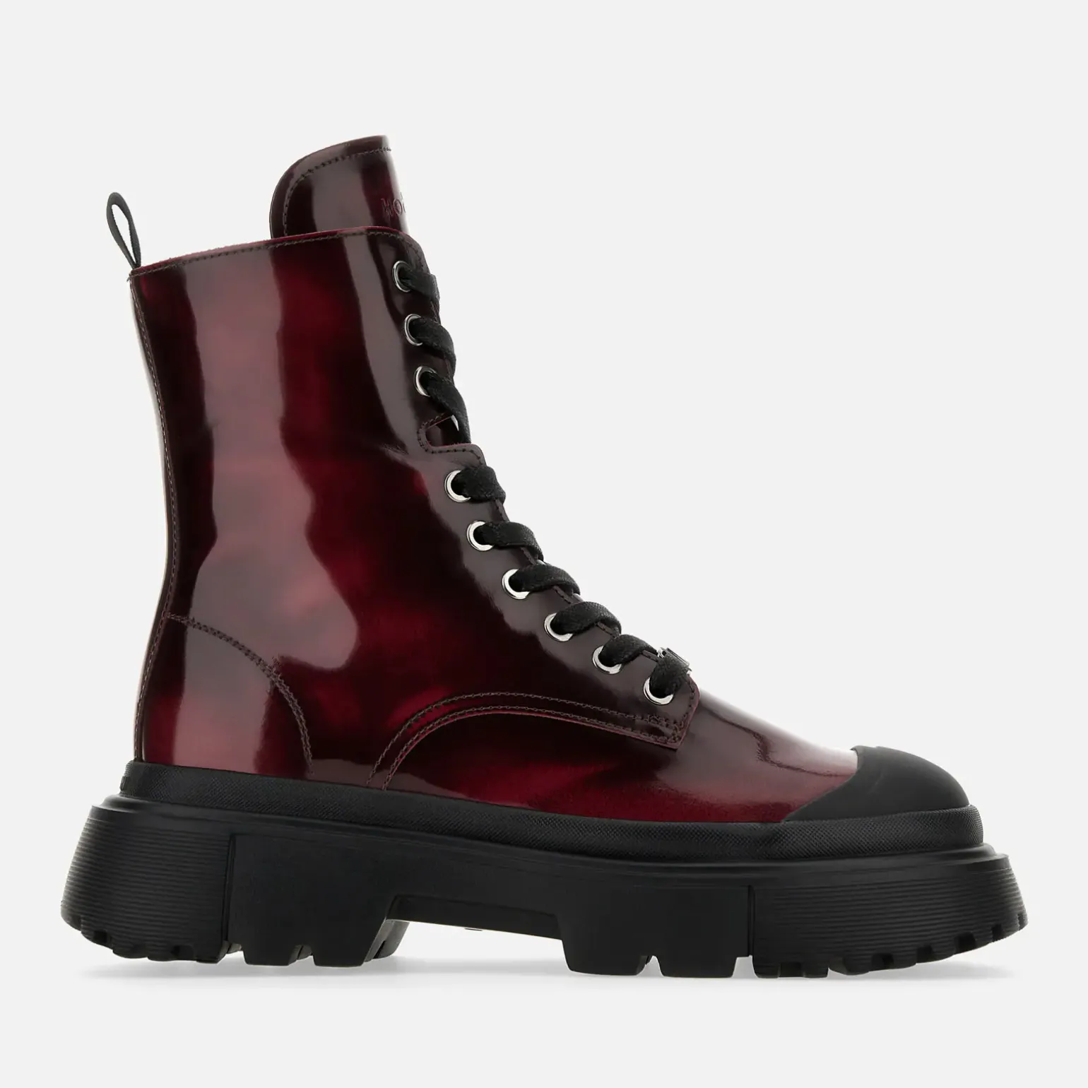 Bottes*Hogan Boots H619 Bordeaux