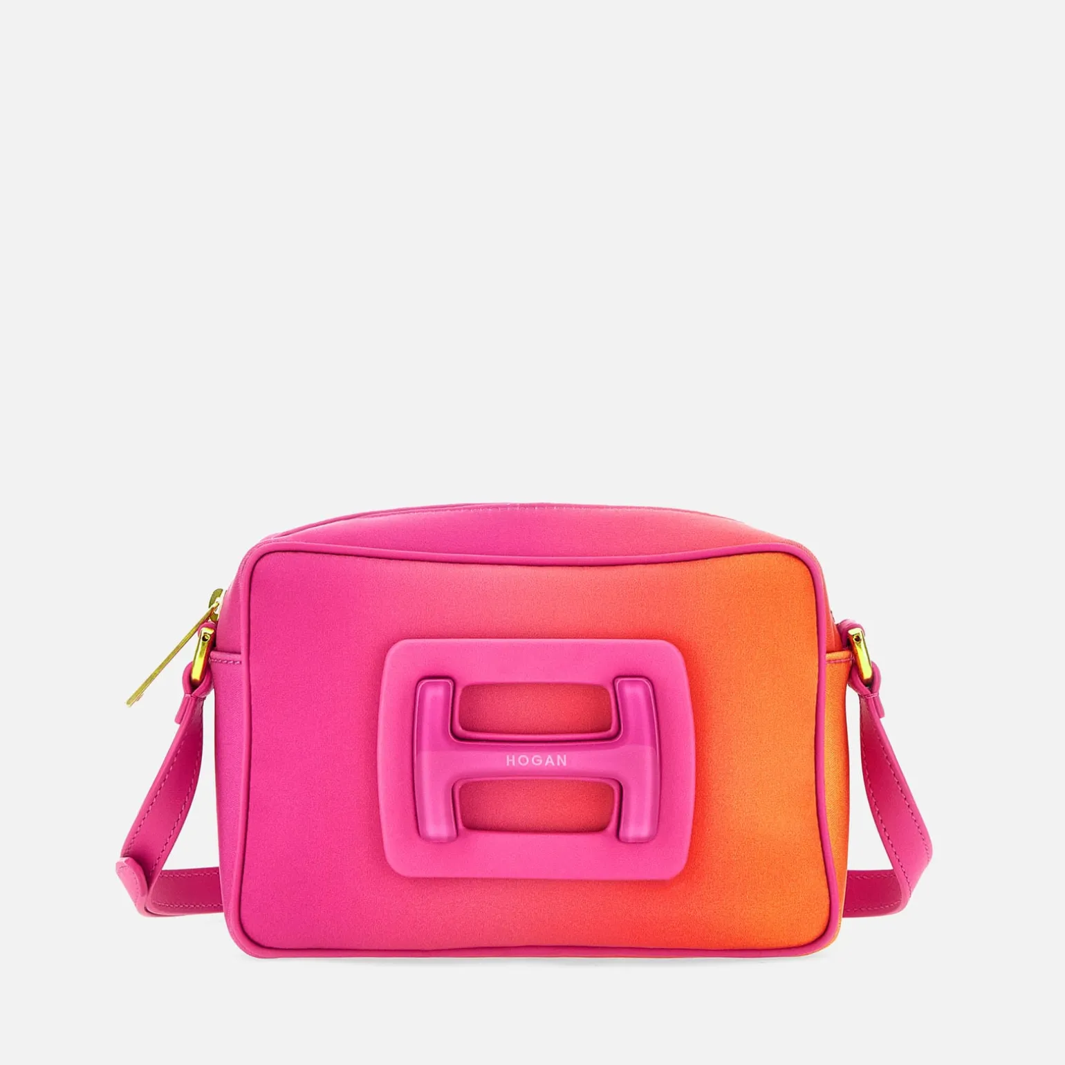 Mini Sacs*Hogan Camera Bag H-Bag Rose/ Orange