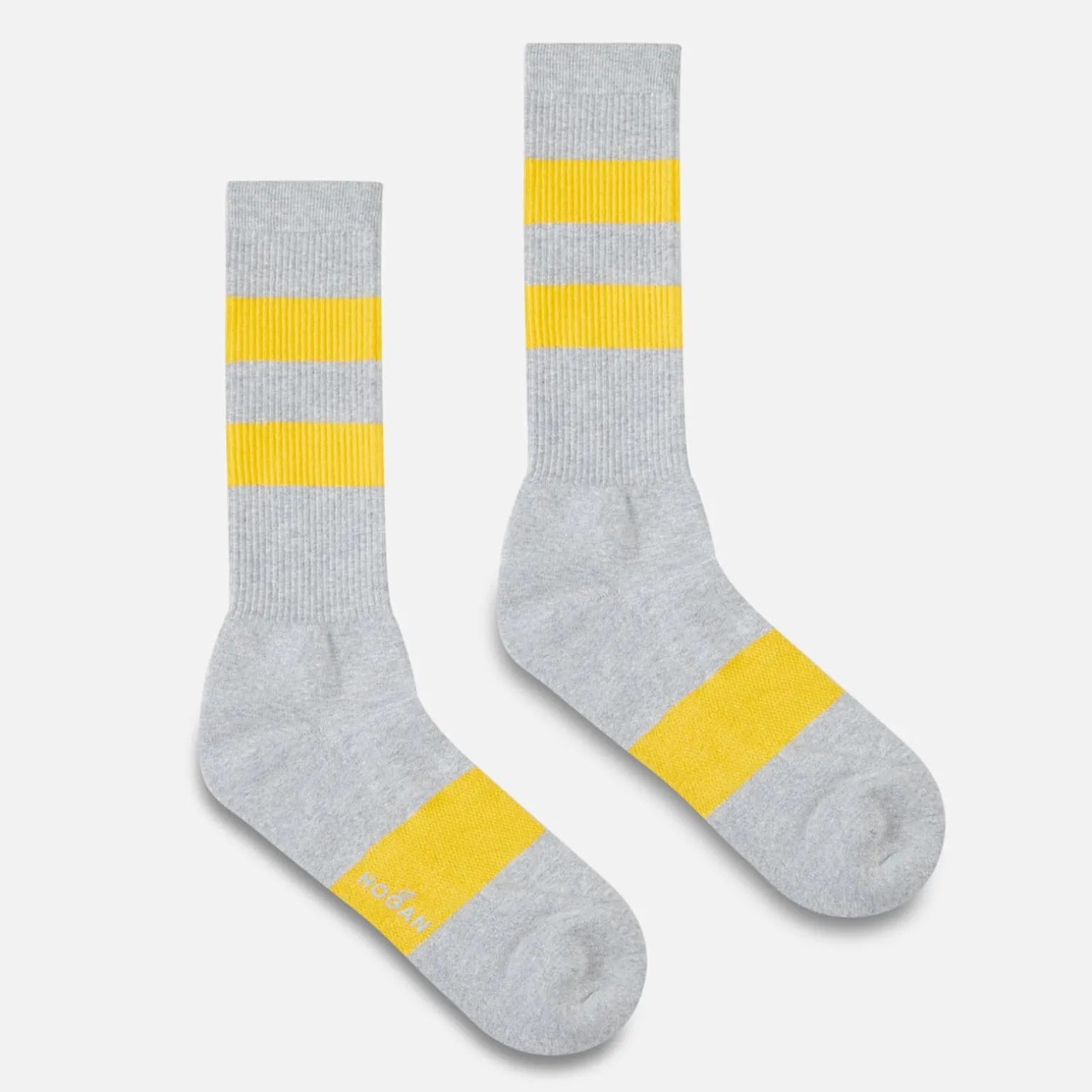 Chaussettes*Hogan Chaussettes Gris/ Jaune