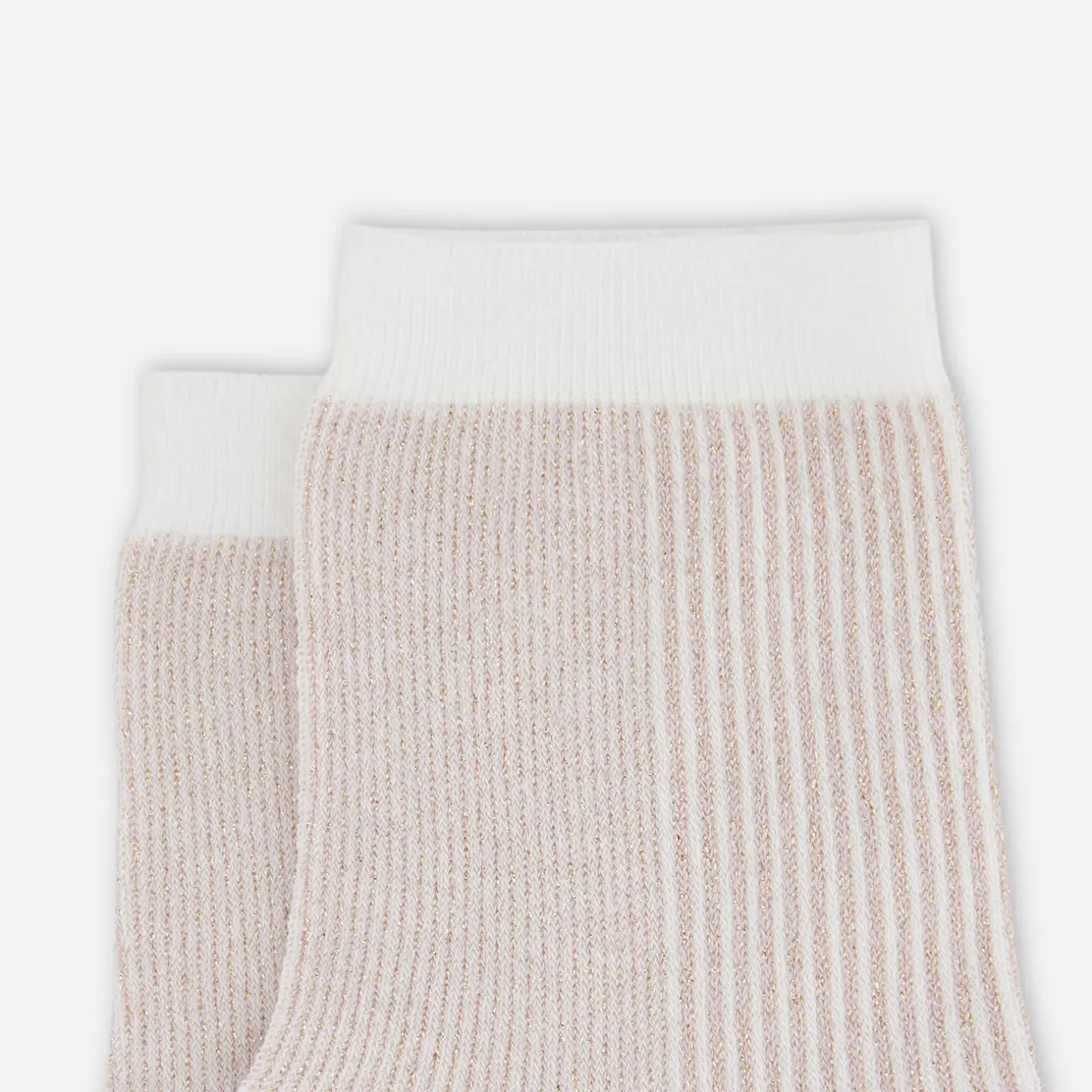 Chaussettes*Hogan Chaussettes Fines Rayures Rose