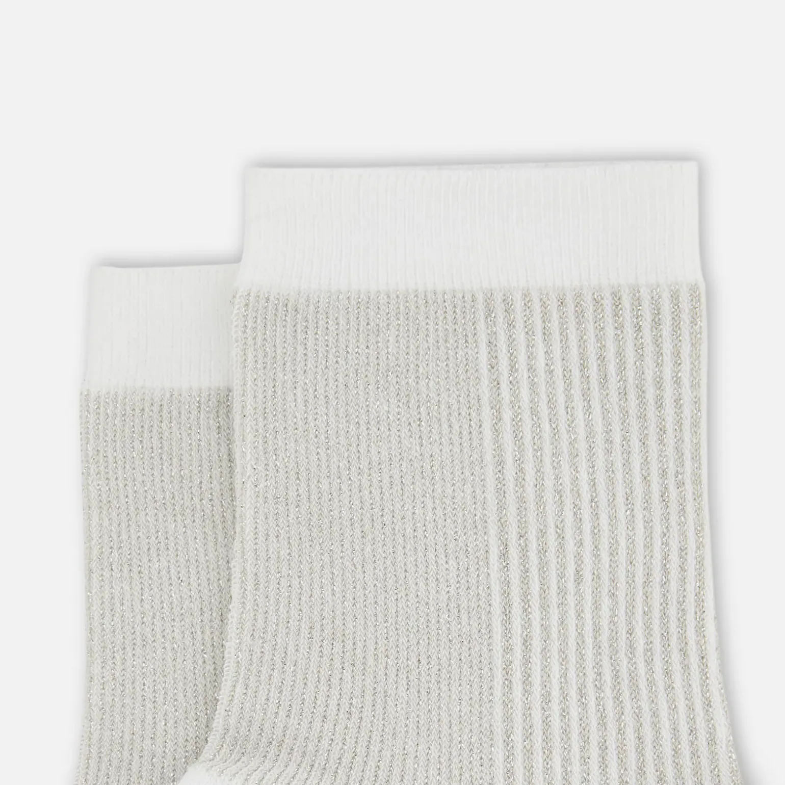 Chaussettes*Hogan Chaussettes Fines Rayures Gris