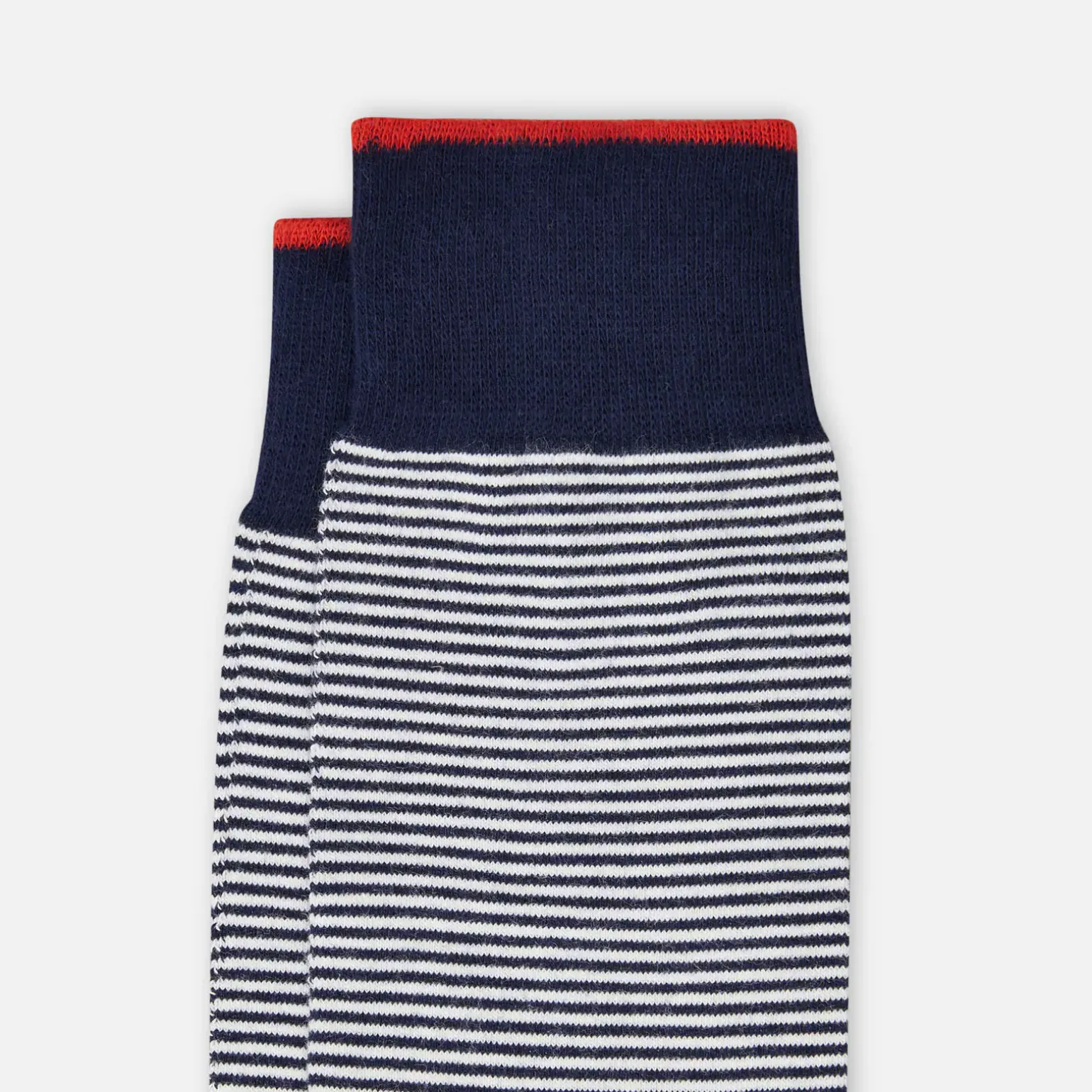 Chaussettes*Hogan Chaussettes Micro Rayures Bleu/ Blanc