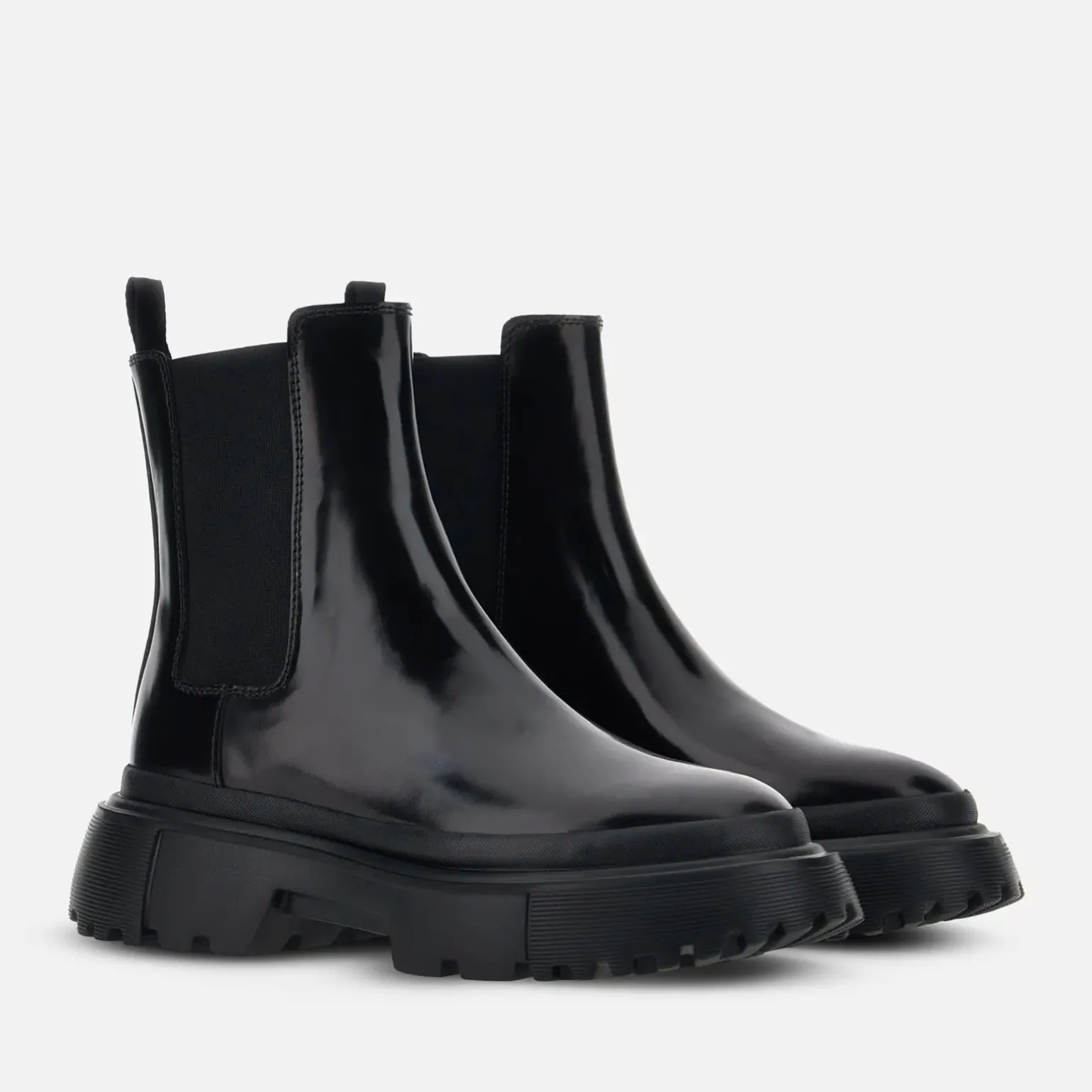 Bottes*Hogan Chelsea Boots H619 Noir