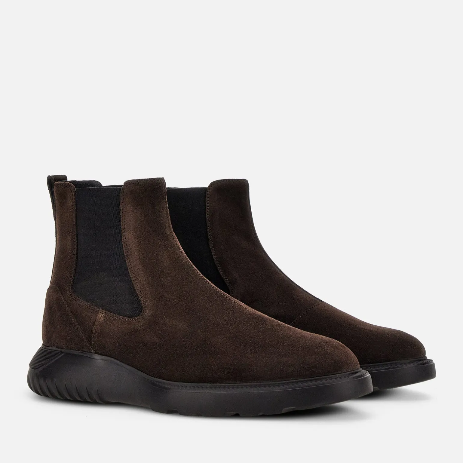 Bottes*Hogan Chelsea Boots H600 Marron