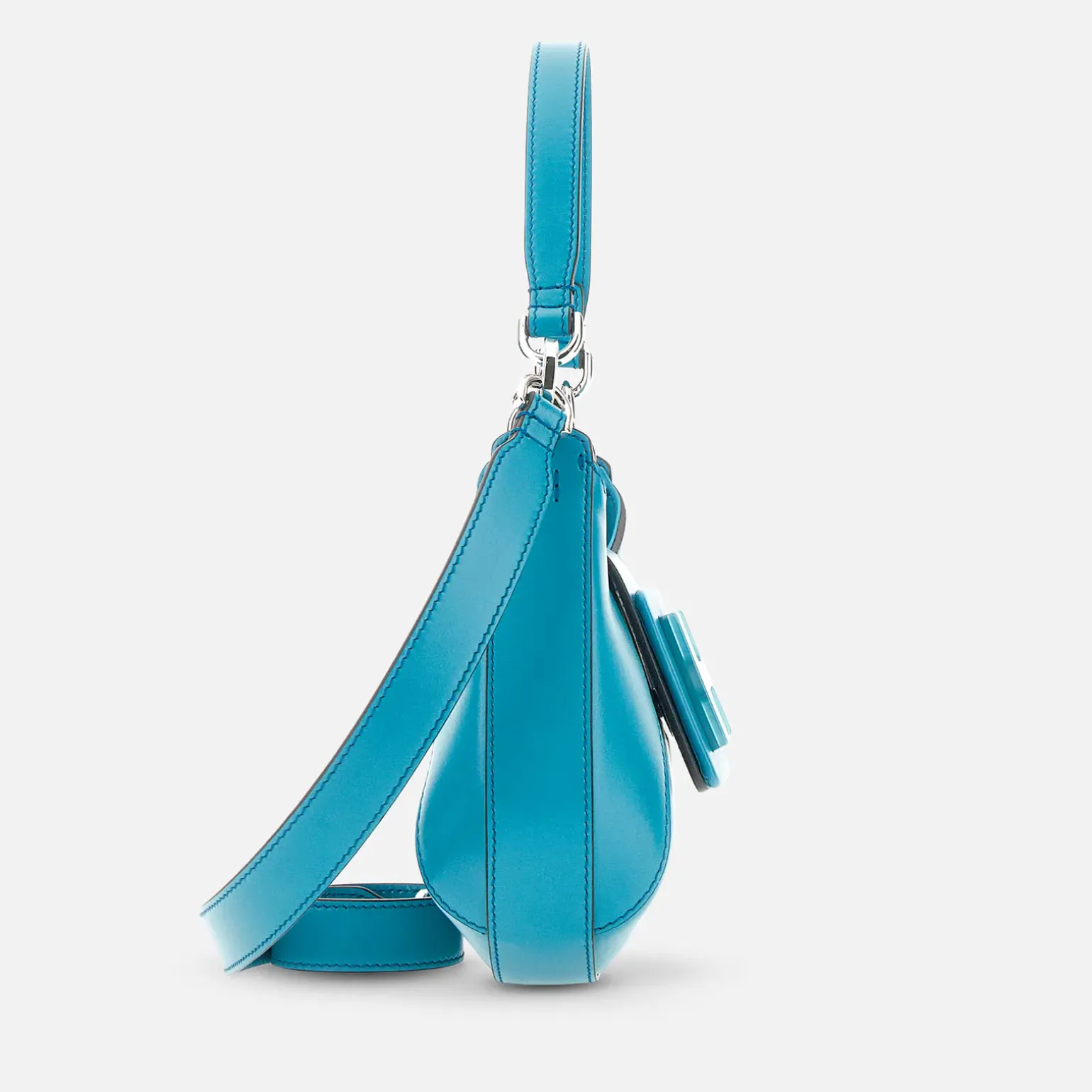 Sacs À Bandoulière*Hogan Hobo H-Bag Mini Bleu Ciel