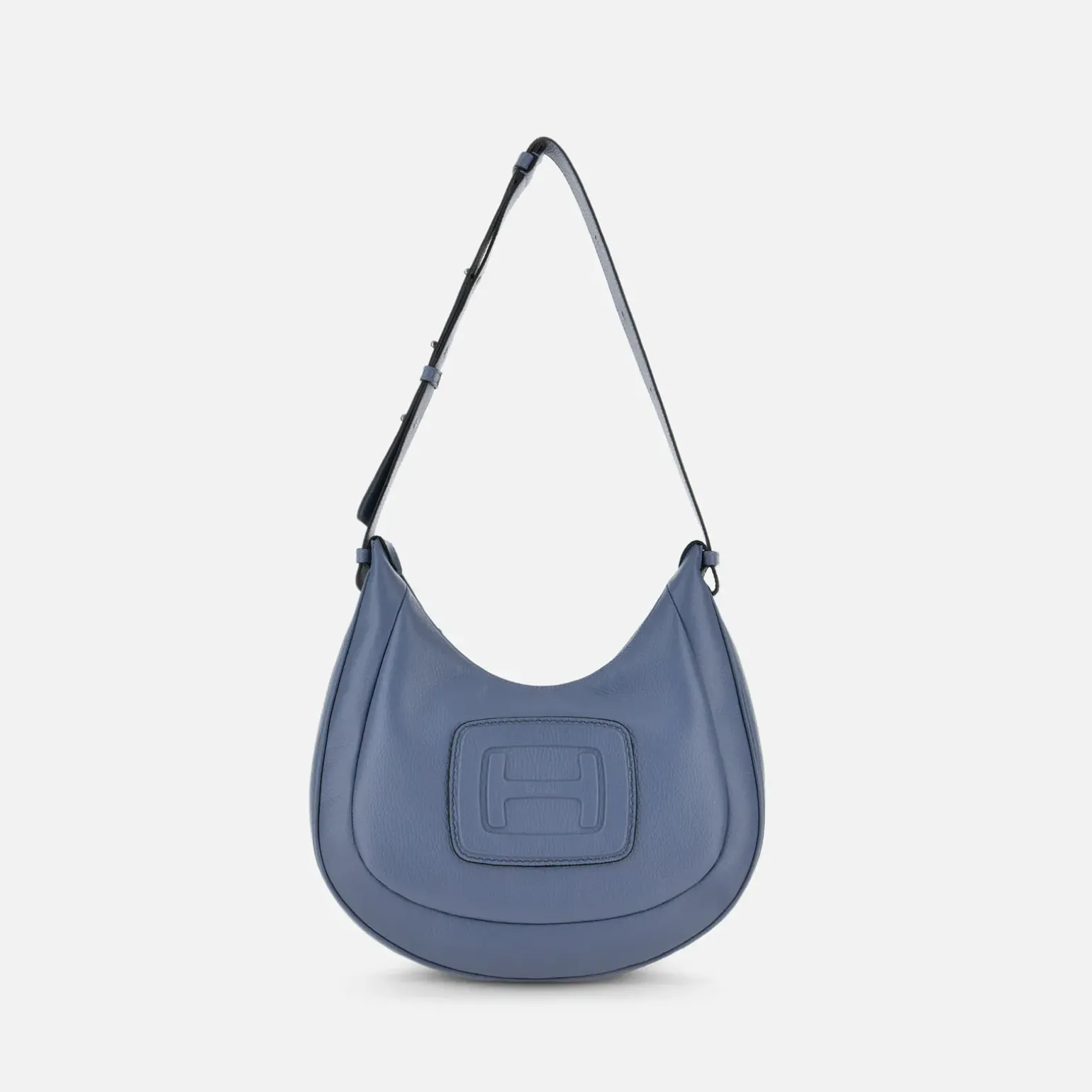 Sacs À Bandoulière*Hogan Hobo Mini H-Bag Bleu Ciel