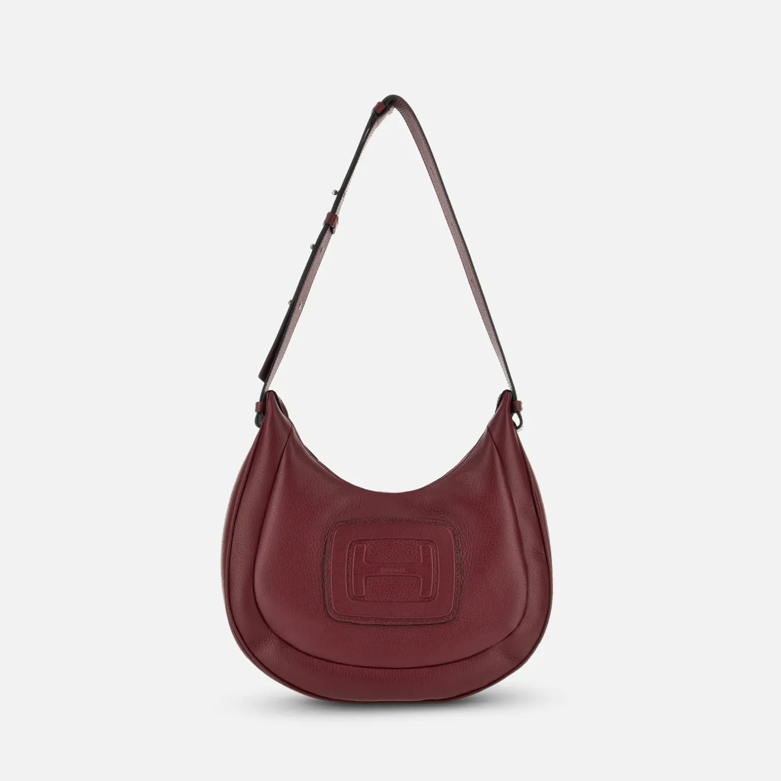 Sacs À Bandoulière*Hogan Hobo Mini H-Bag Bordeaux