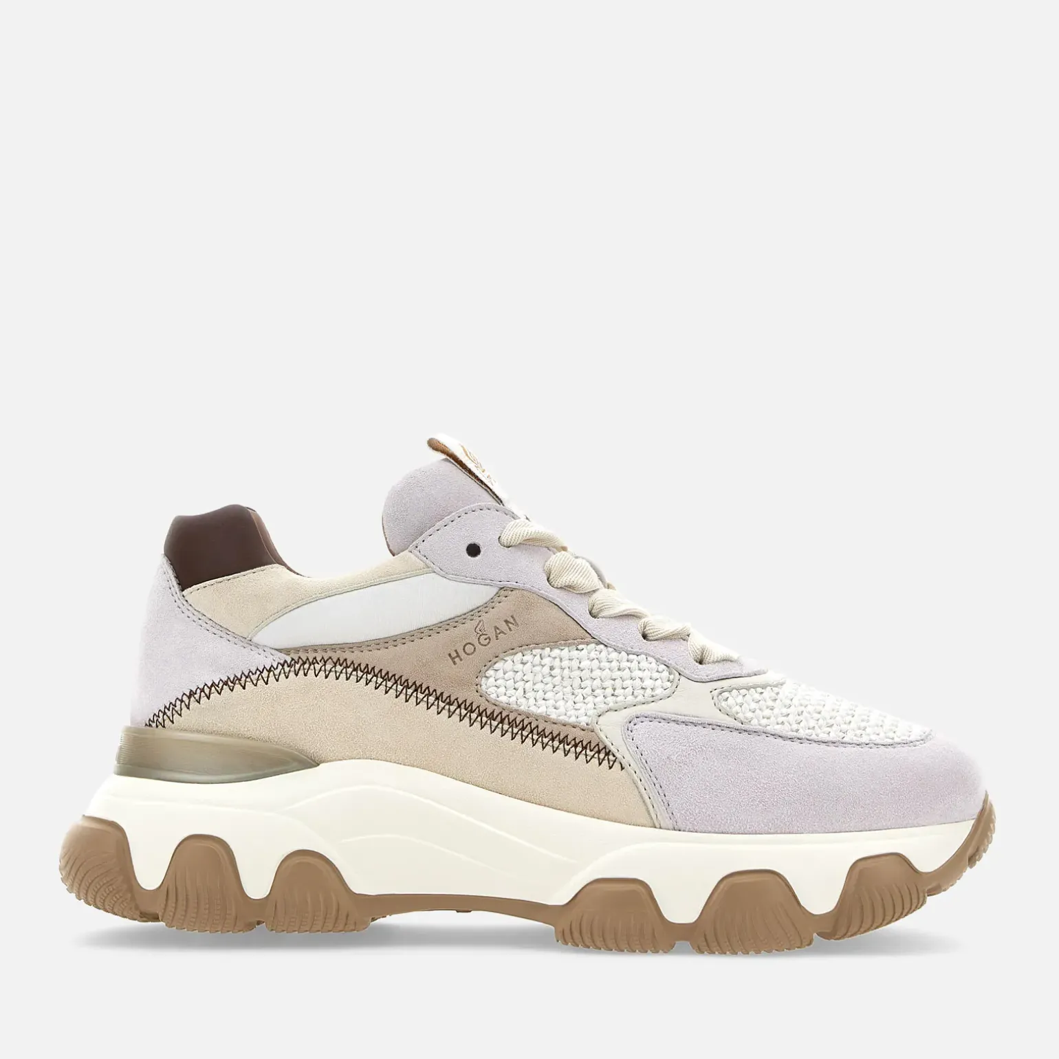 Chunky Sneakers*Hogan Hyperactive Blanc/ Beige/ Violet