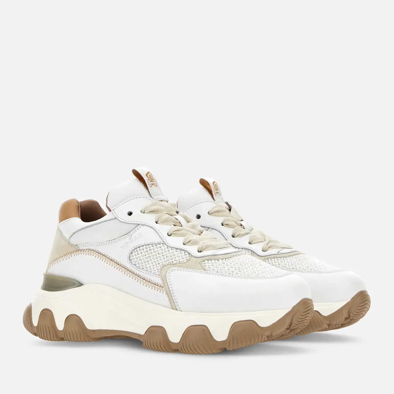 Chunky Sneakers*Hogan Hyperactive Blanc/ Ivoire/ Beige