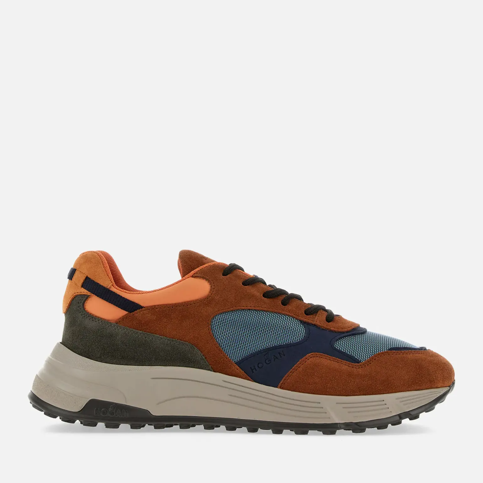 Sporty Sneakers*Hogan Hyperlight Orange/ Bleu/ Vert