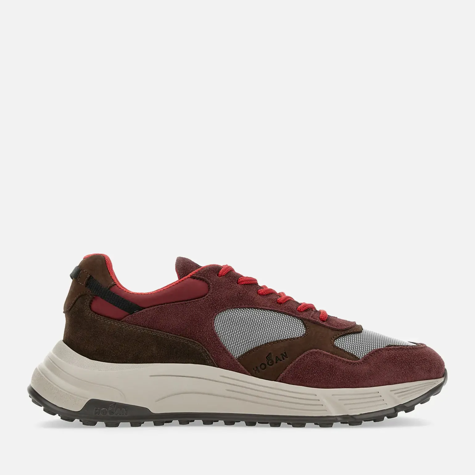 Sporty Sneakers*Hogan Hyperlight Bordeaux/ Marron/ Gris