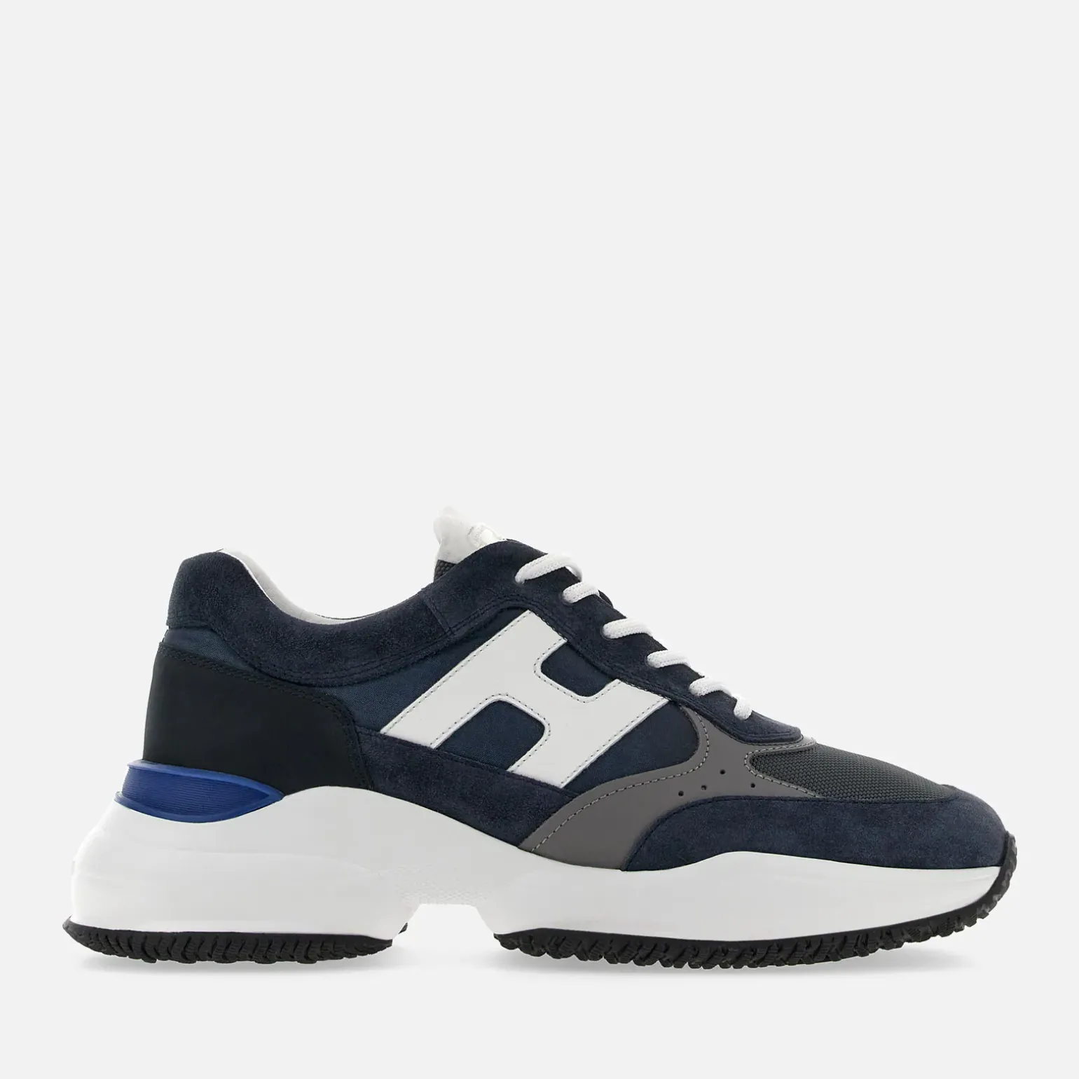 Maxi Sneakers*Hogan Interaction Bleu/ Blanc/ Gris