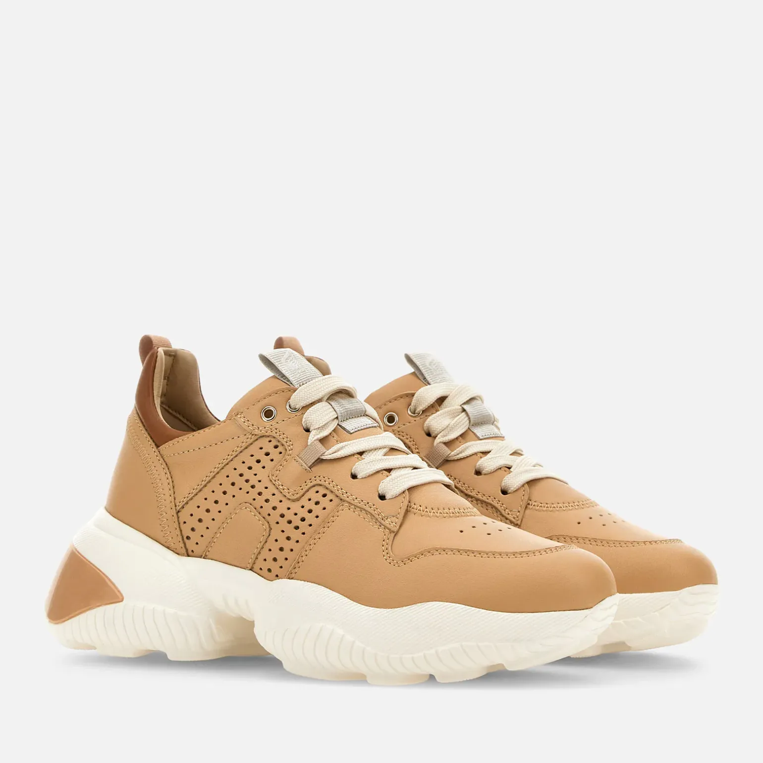 Chunky Sneakers*Hogan Interaction Beige