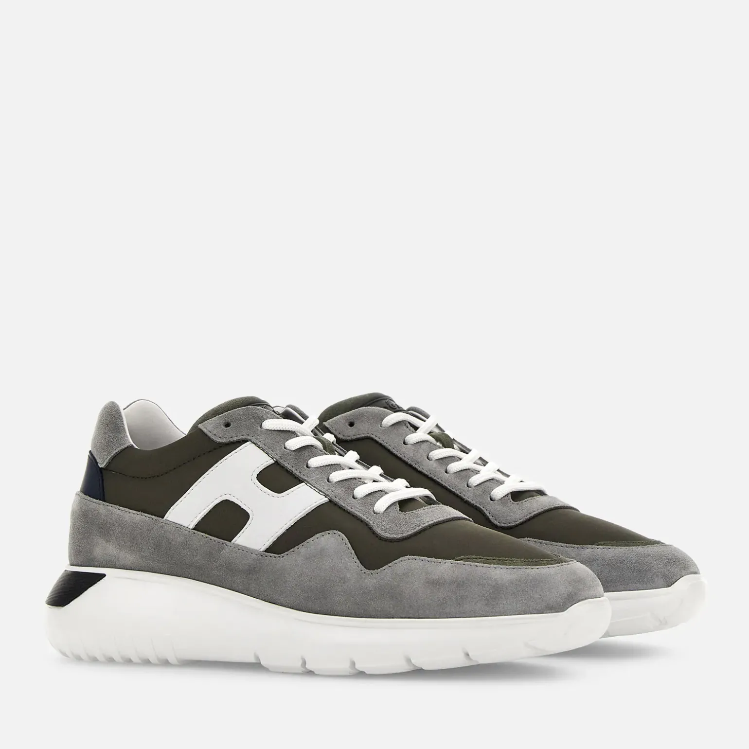 Maxi Sneakers*Hogan Interactive³ Gris/ Vert/ Blanc