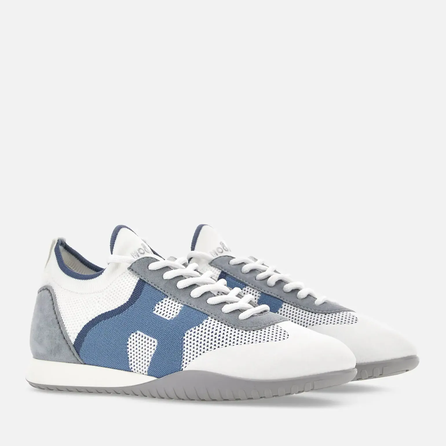 Flat Sneakers*Hogan Olympia-Z Bleu Ciel