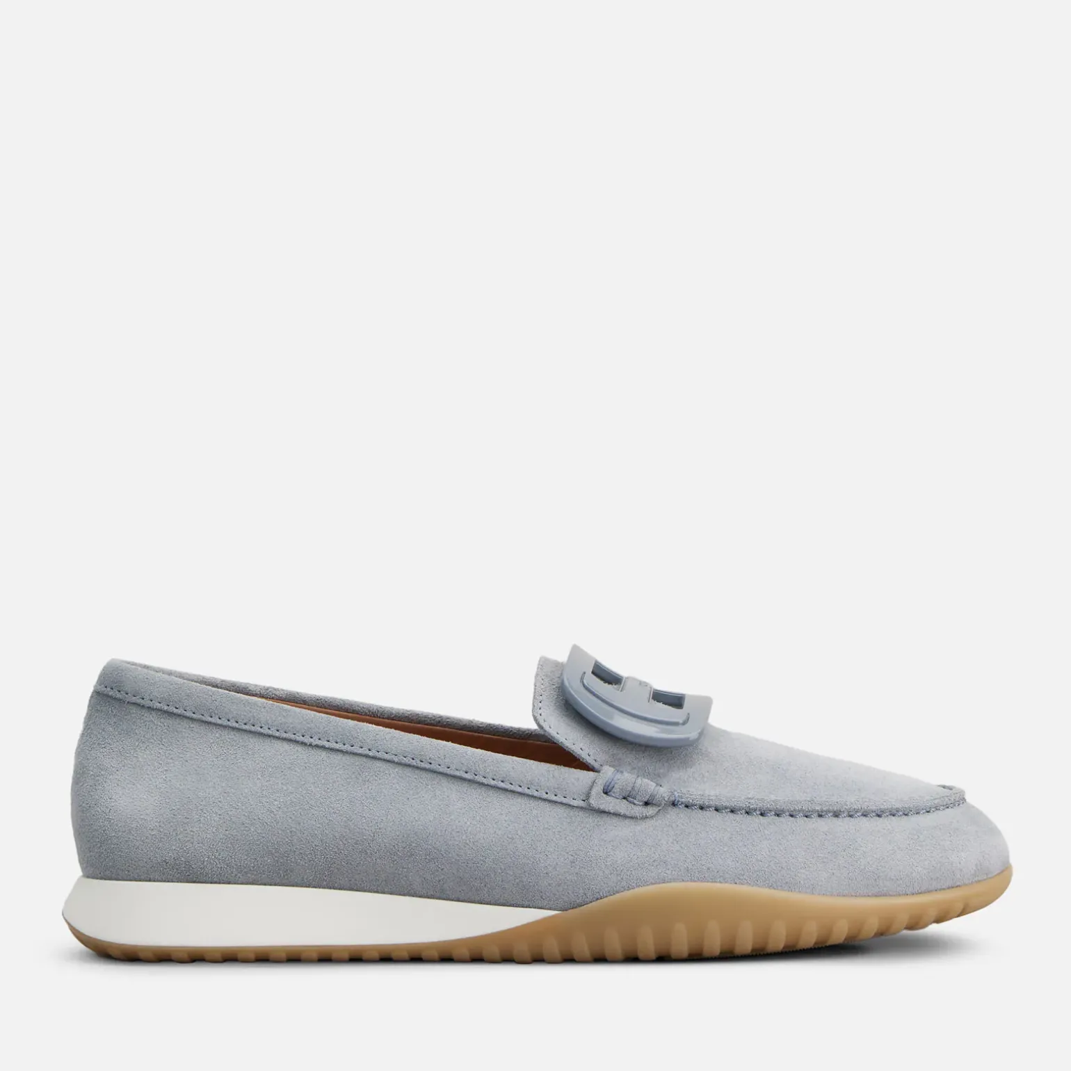 Chaussures À Lacets & Mocassins*Hogan Olympia-Z Mocassin Bleu Ciel