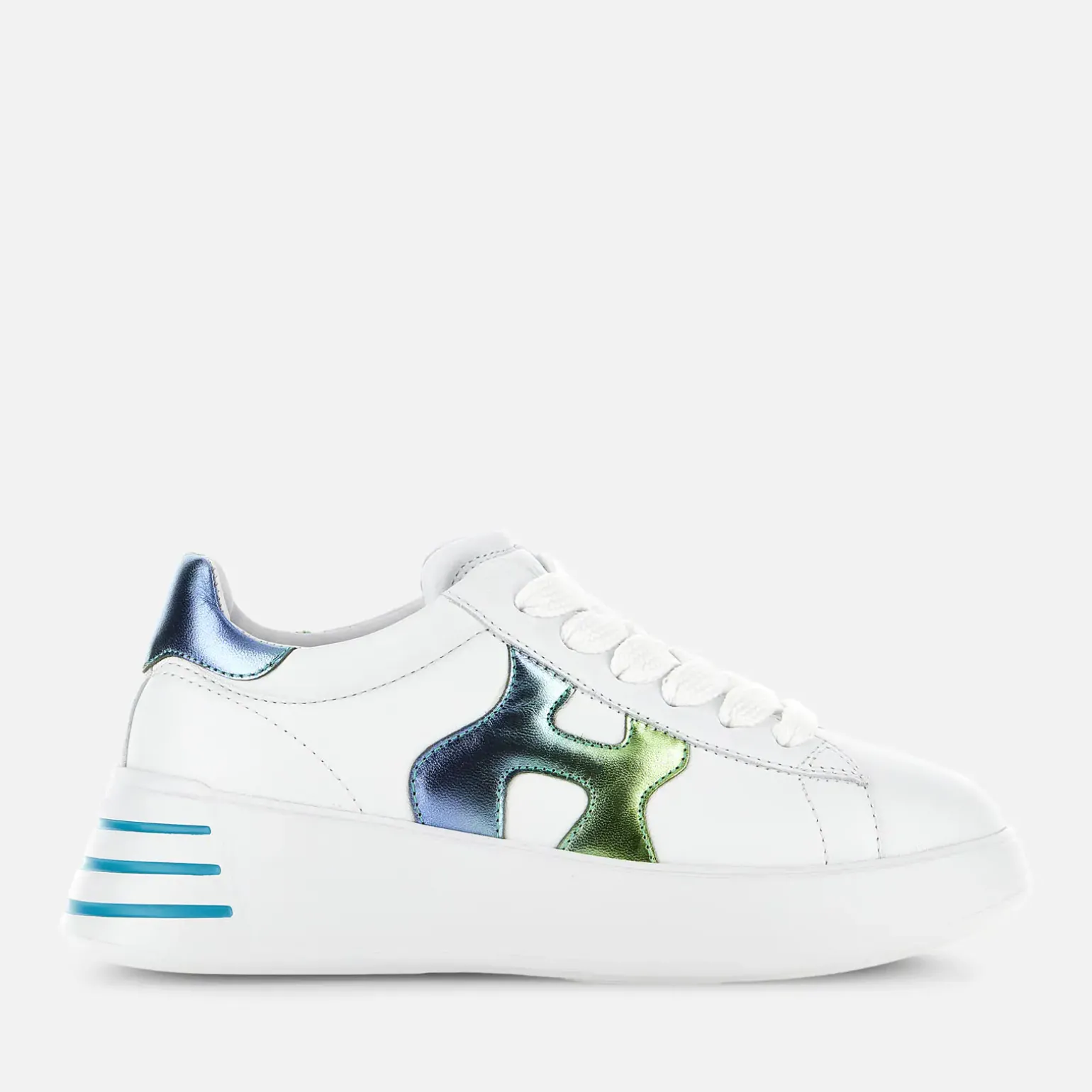 Chunky Sneakers*Hogan Rebel Blanc/ Bleu/ Vert