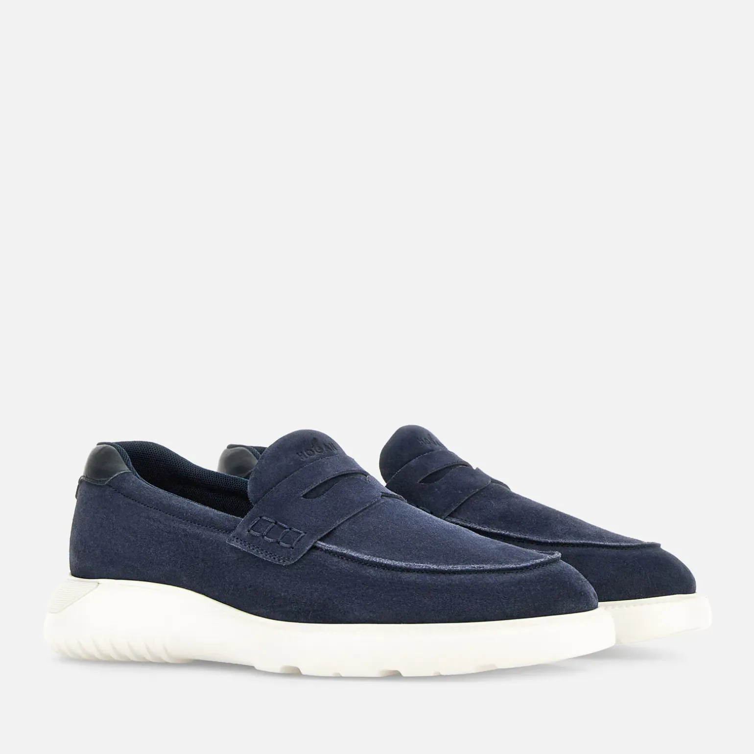 Chaussures À Lacets & Mocassins*Hogan Mocassin H600 Bleu