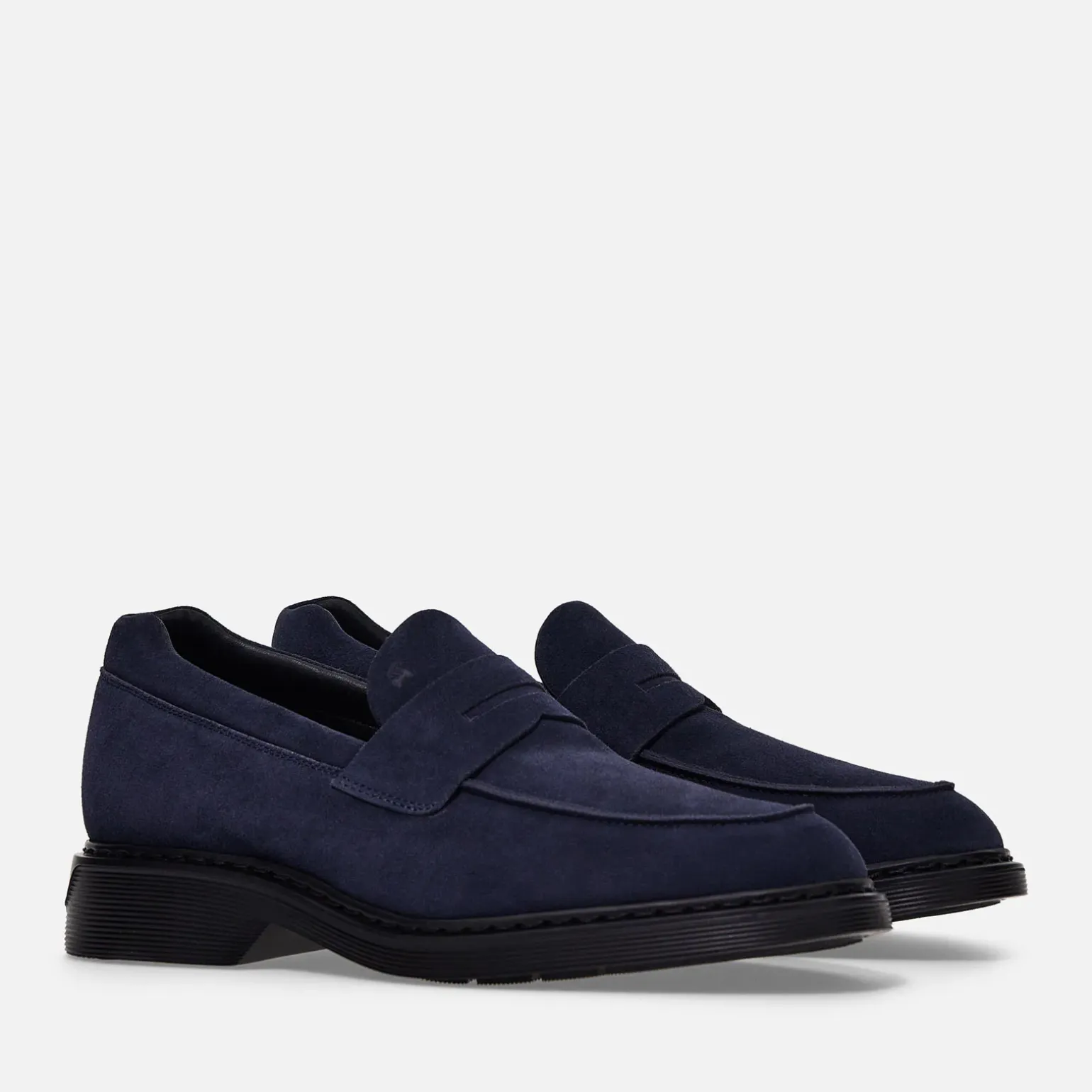 Chaussures À Lacets & Mocassins*Hogan Mocassins H576 Bleu