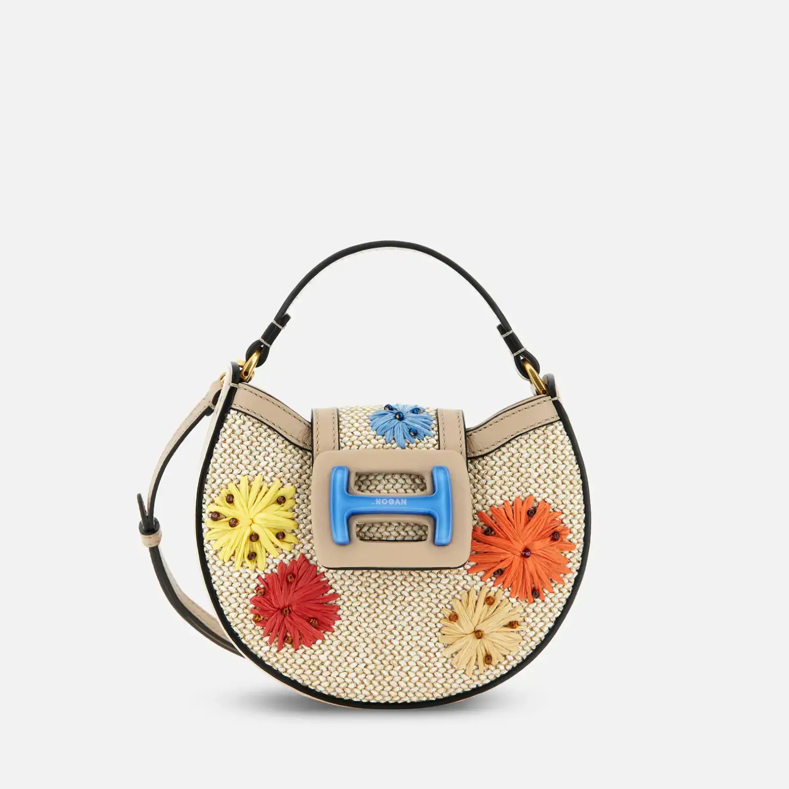 Mini Sacs*Hogan Sac H-Bag Mini Beige