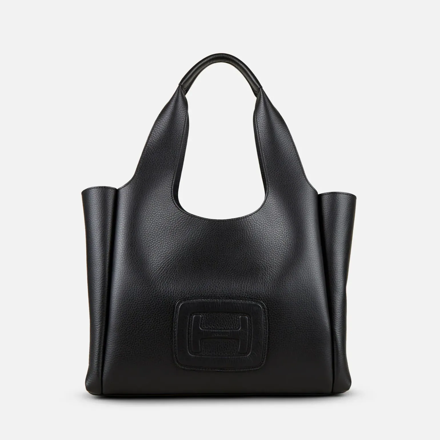 Sacs Cabas*Hogan Shopping Medium H-Bag Noir