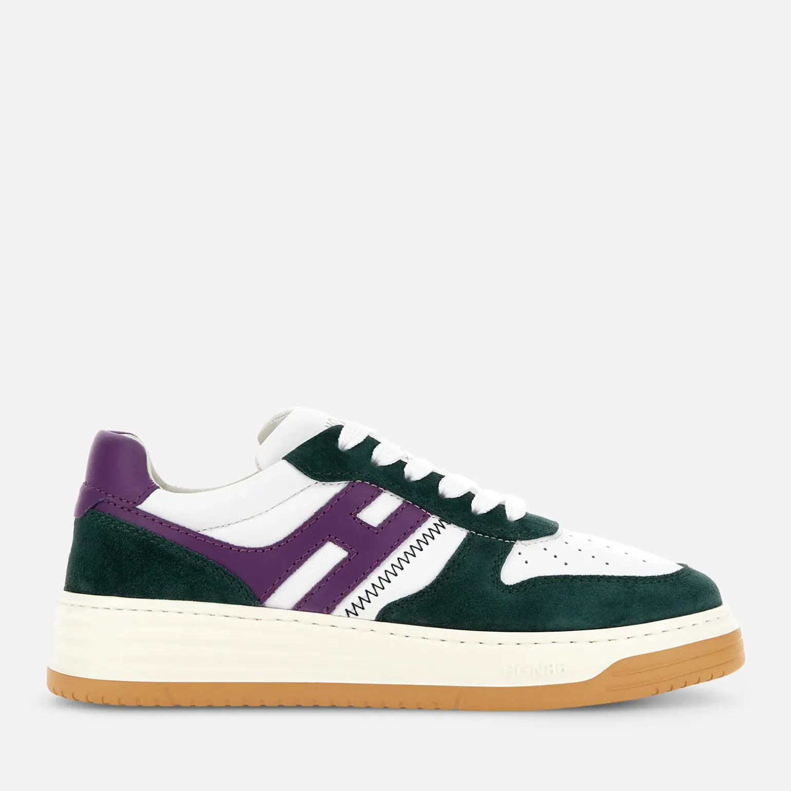 Flat Sneakers*Hogan Sneakers H630 Blanc/ Vert/ Violet