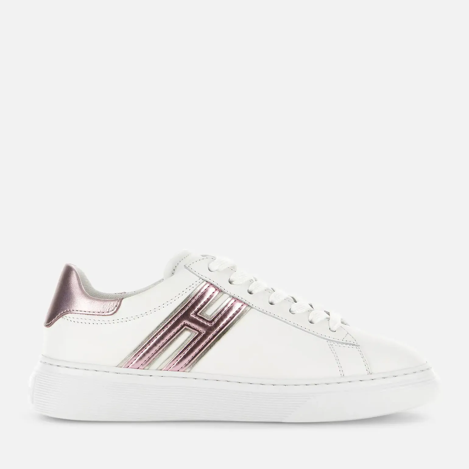 Flat Sneakers*Hogan Sneakers H365 Blanc/ Rose