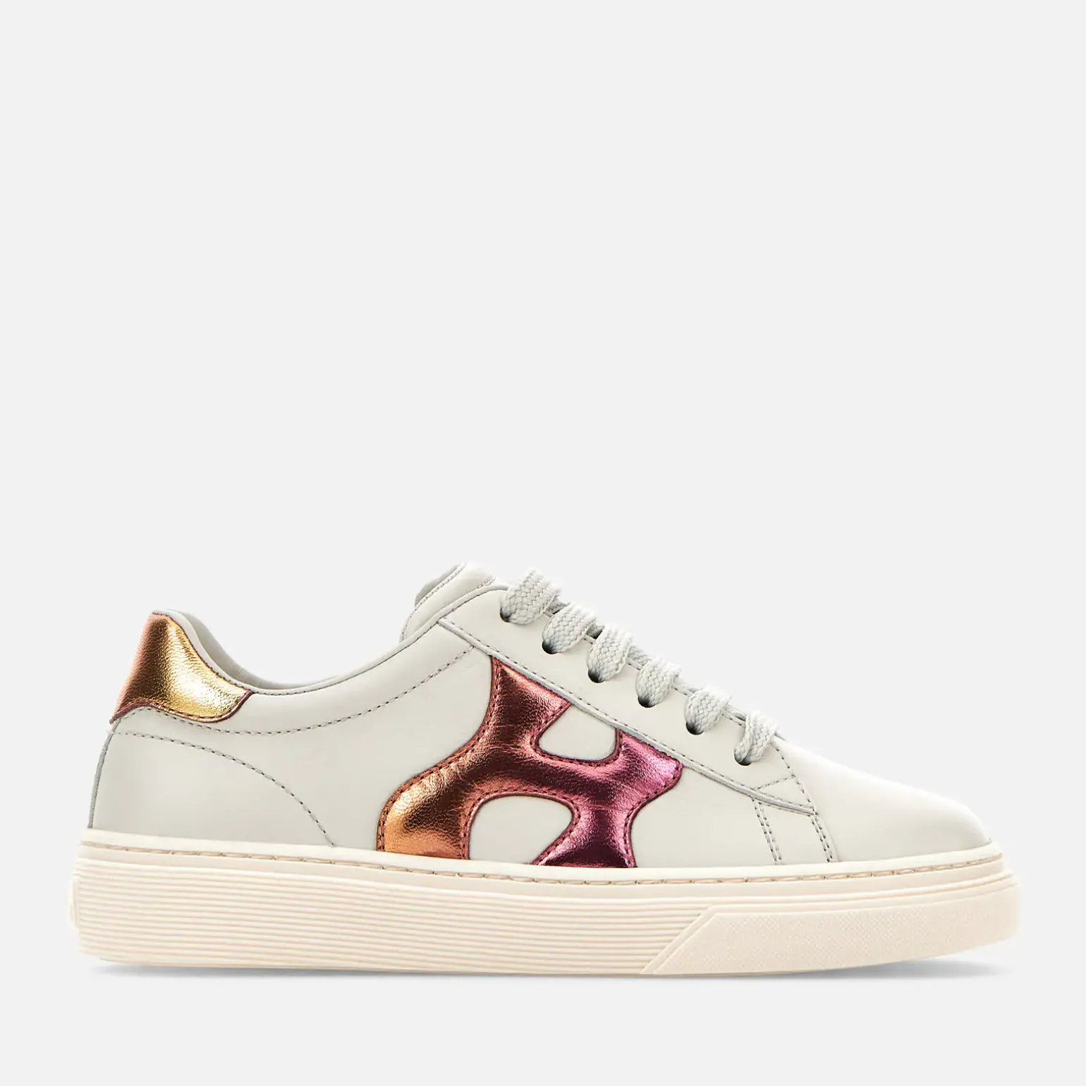 Junior*Hogan Sneakers H365 Blanc/ Rose