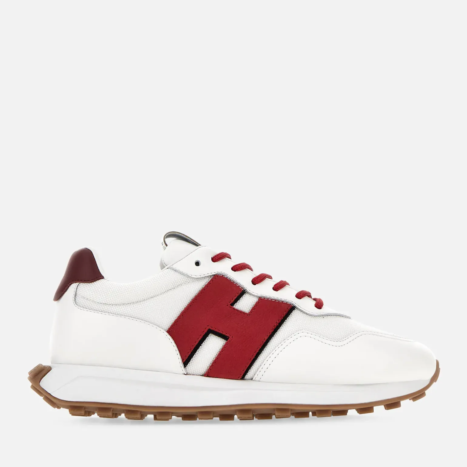 Sporty Sneakers*Hogan Sneakers H601 Blanc/ Rouge/ Bordeaux