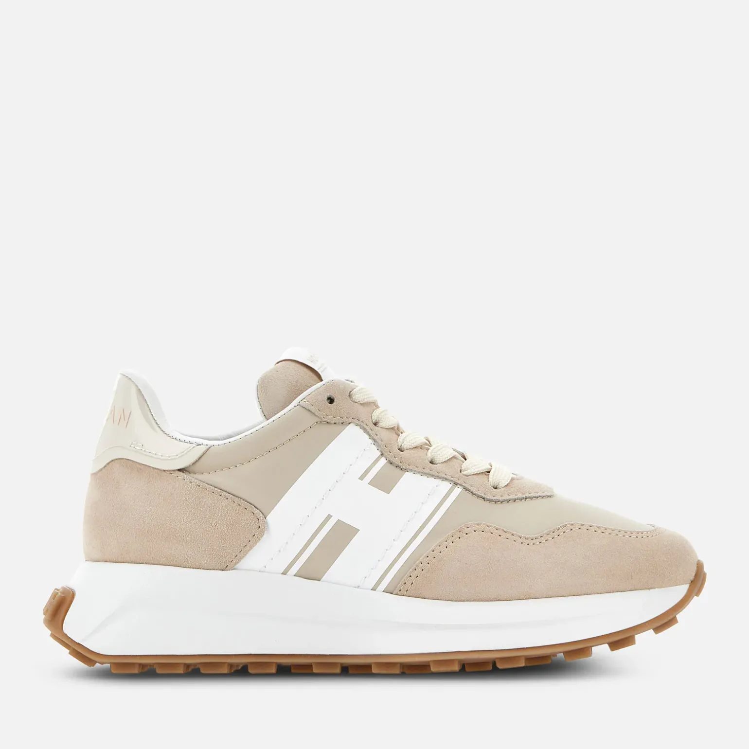 Sporty Sneakers*Hogan Sneakers H641 Beige/ Blanc