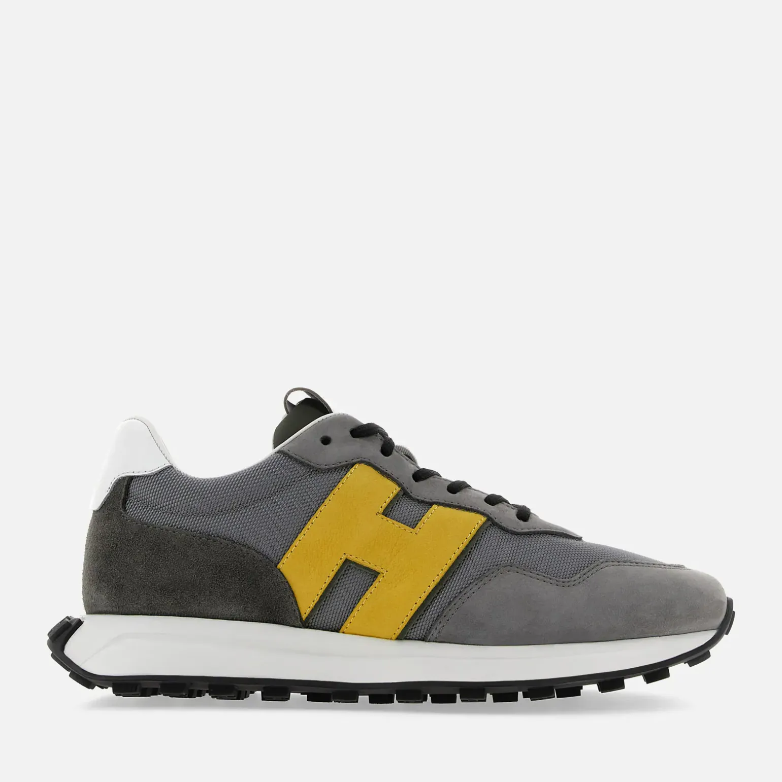 Sporty Sneakers*Hogan Sneakers H601 Gris/ Jaune/ Blanc