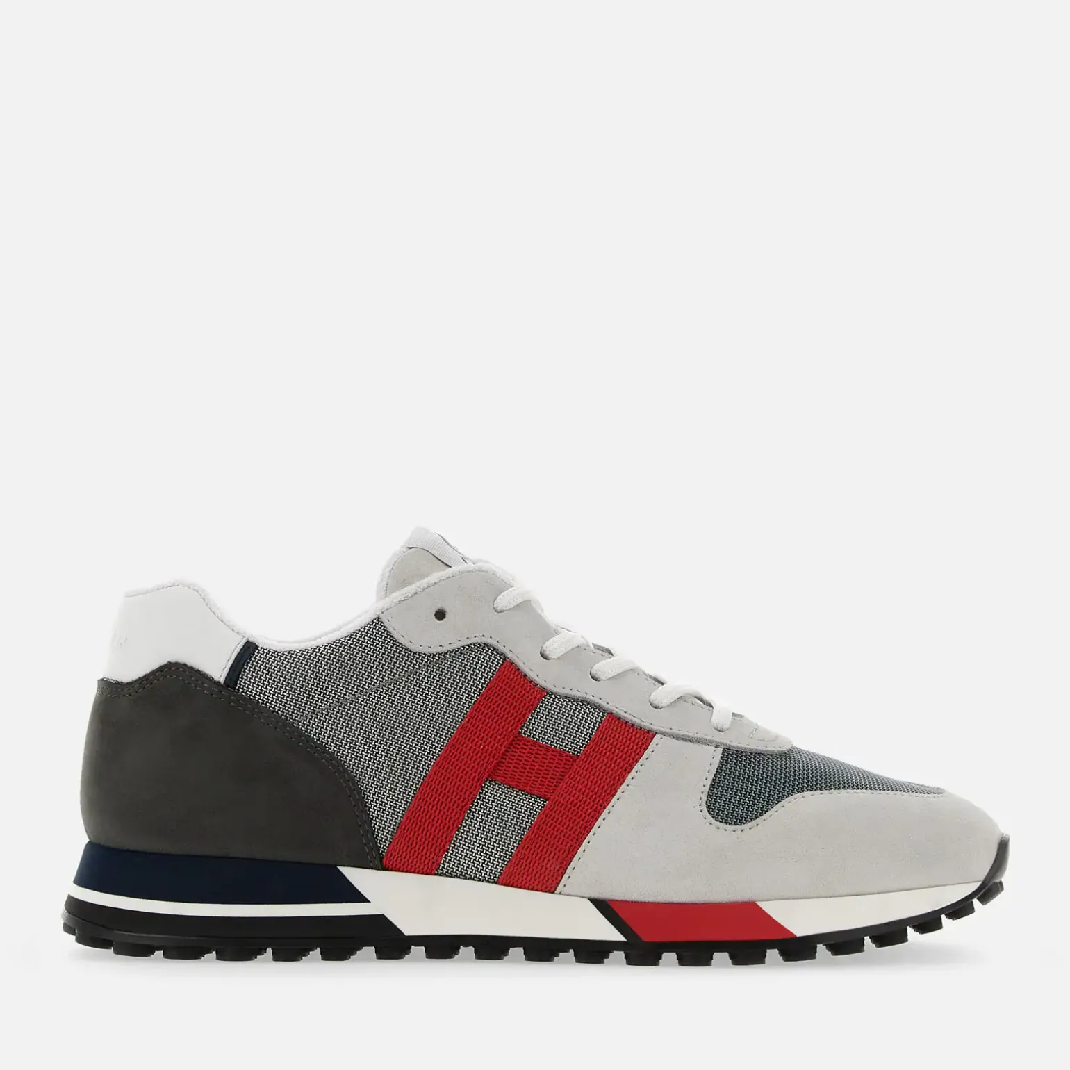 Sporty Sneakers*Hogan Sneakers H383 Gris/ Rouge