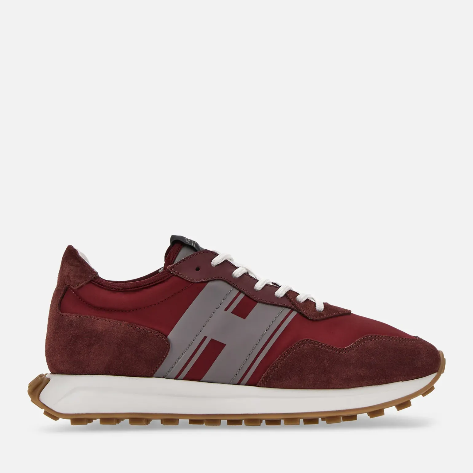 Sporty Sneakers*Hogan Sneakers H601 Bordeaux/ Rouge/ Gris