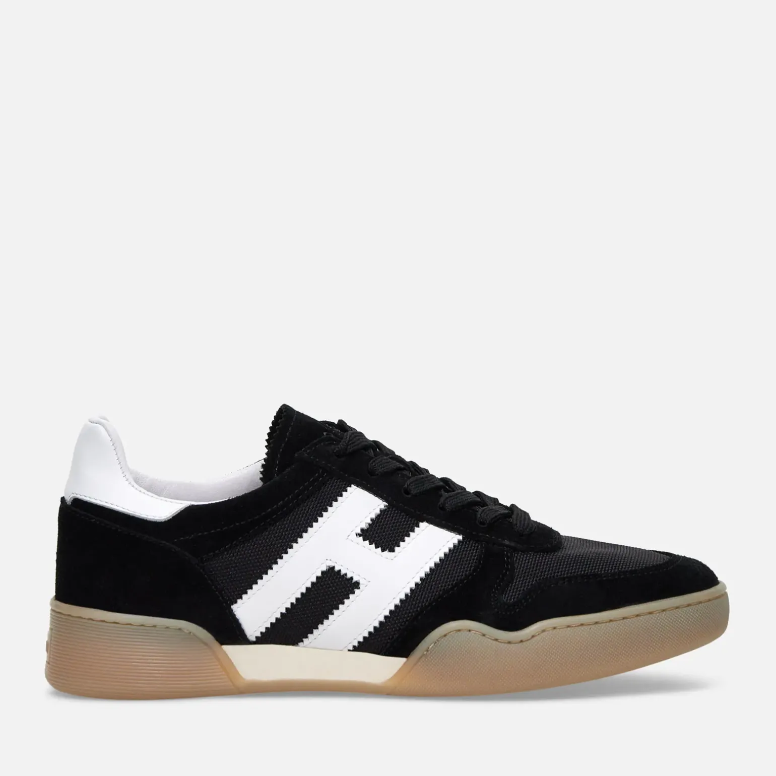 Flat Sneakers*Hogan Sneakers H357 Blanc/ Noir