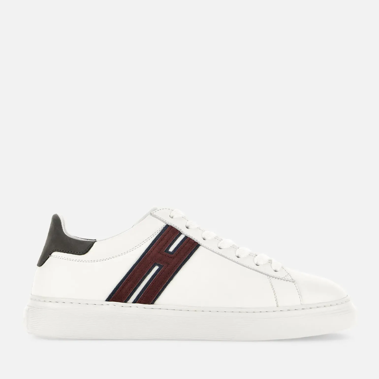 Flat Sneakers*Hogan Sneakers H365 Blanc/ Bordeaux