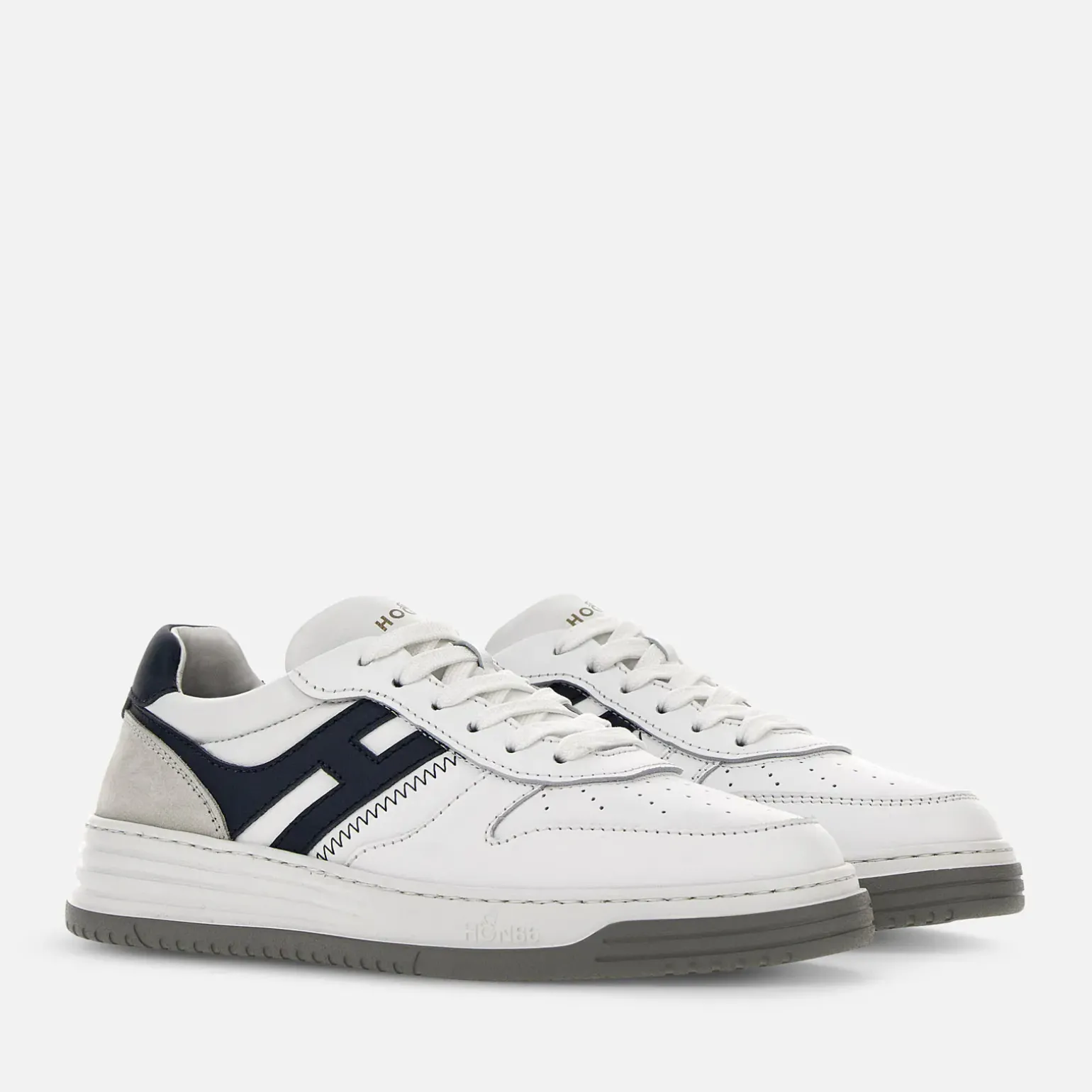 Flat Sneakers*Hogan Sneakers H630 Blanc/ Bleu