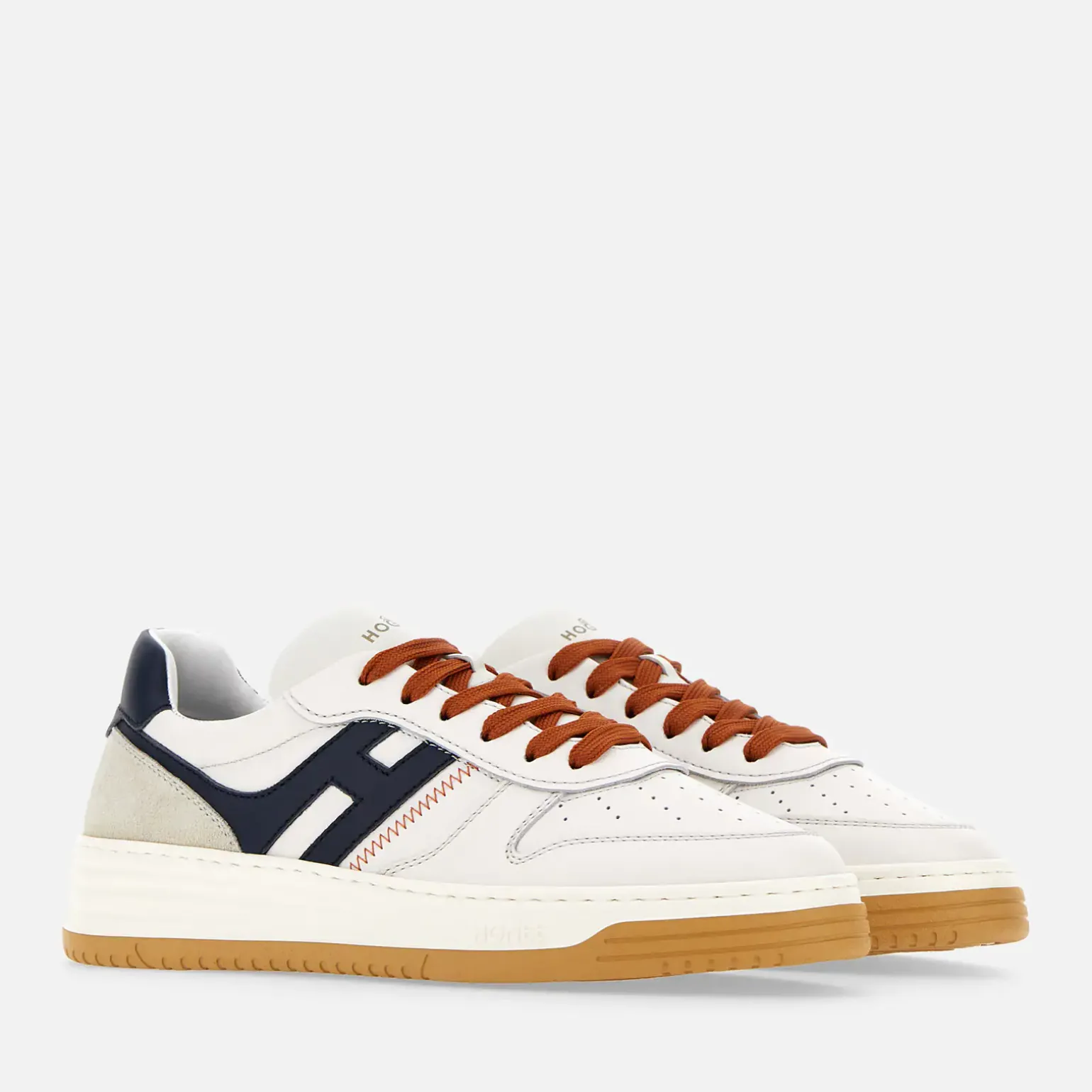 Flat Sneakers*Hogan Sneakers H630 Blanc/ Bleu