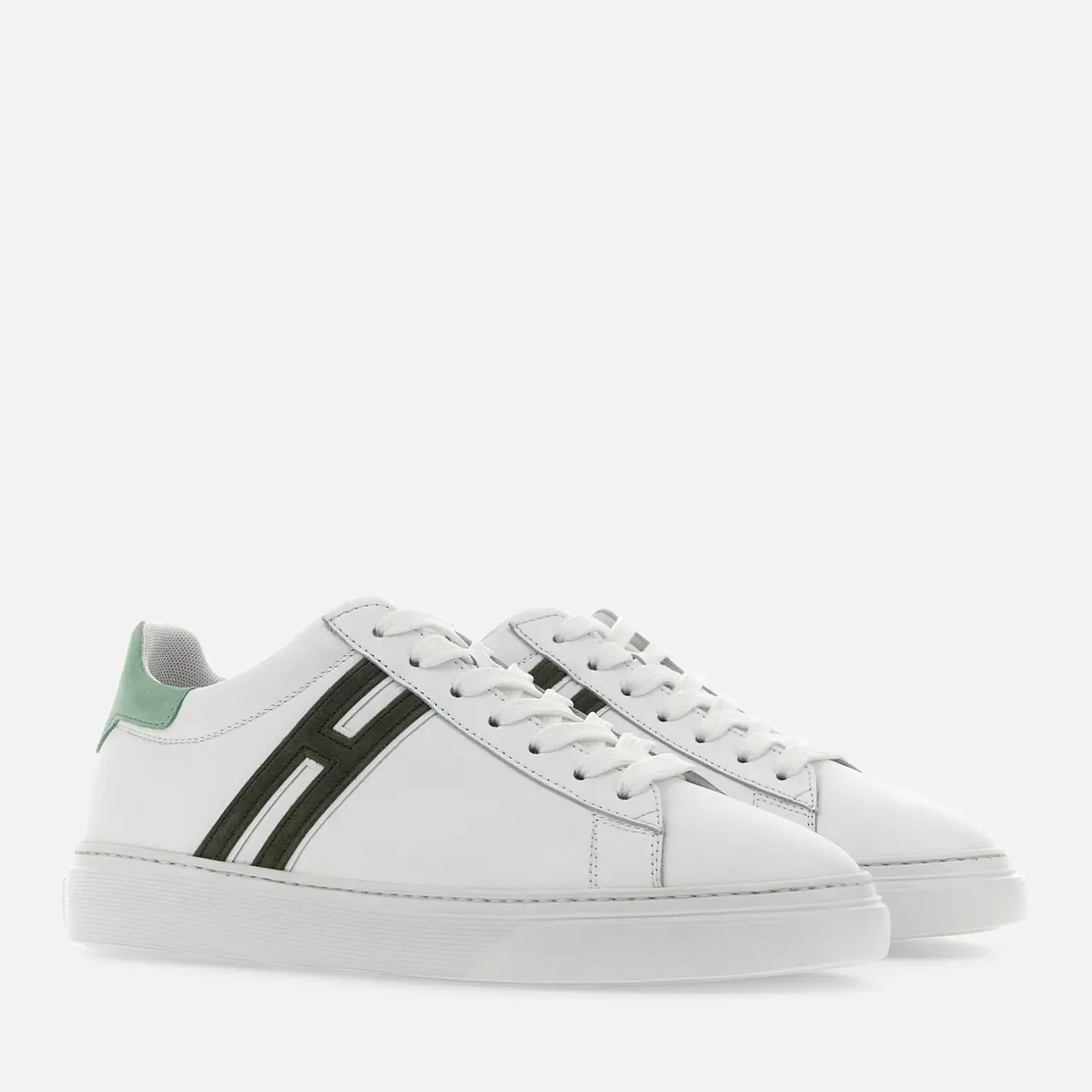 Flat Sneakers*Hogan Sneakers H365 Vert/ Blanc