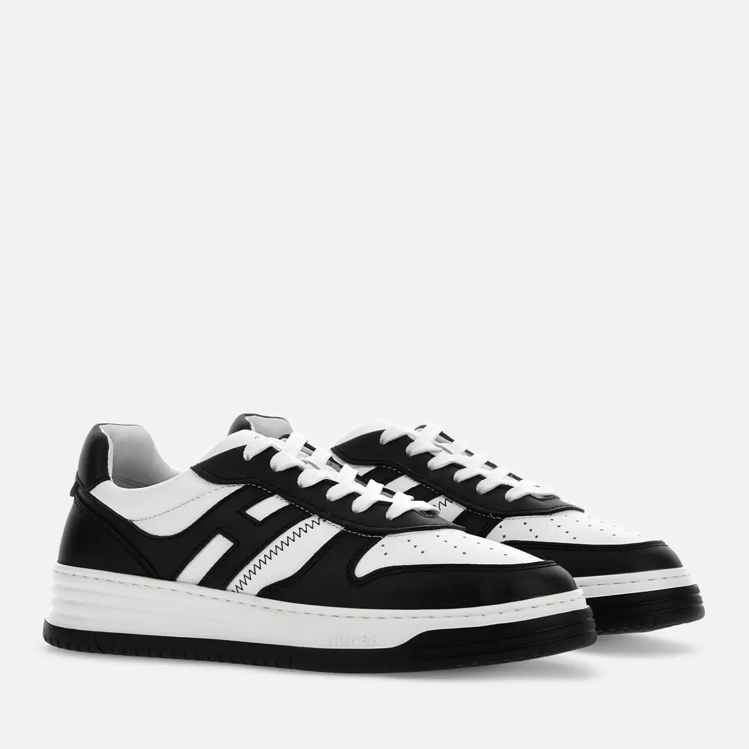 Hogan Basket*Hogan Sneakers H630 Noir/ Blanc