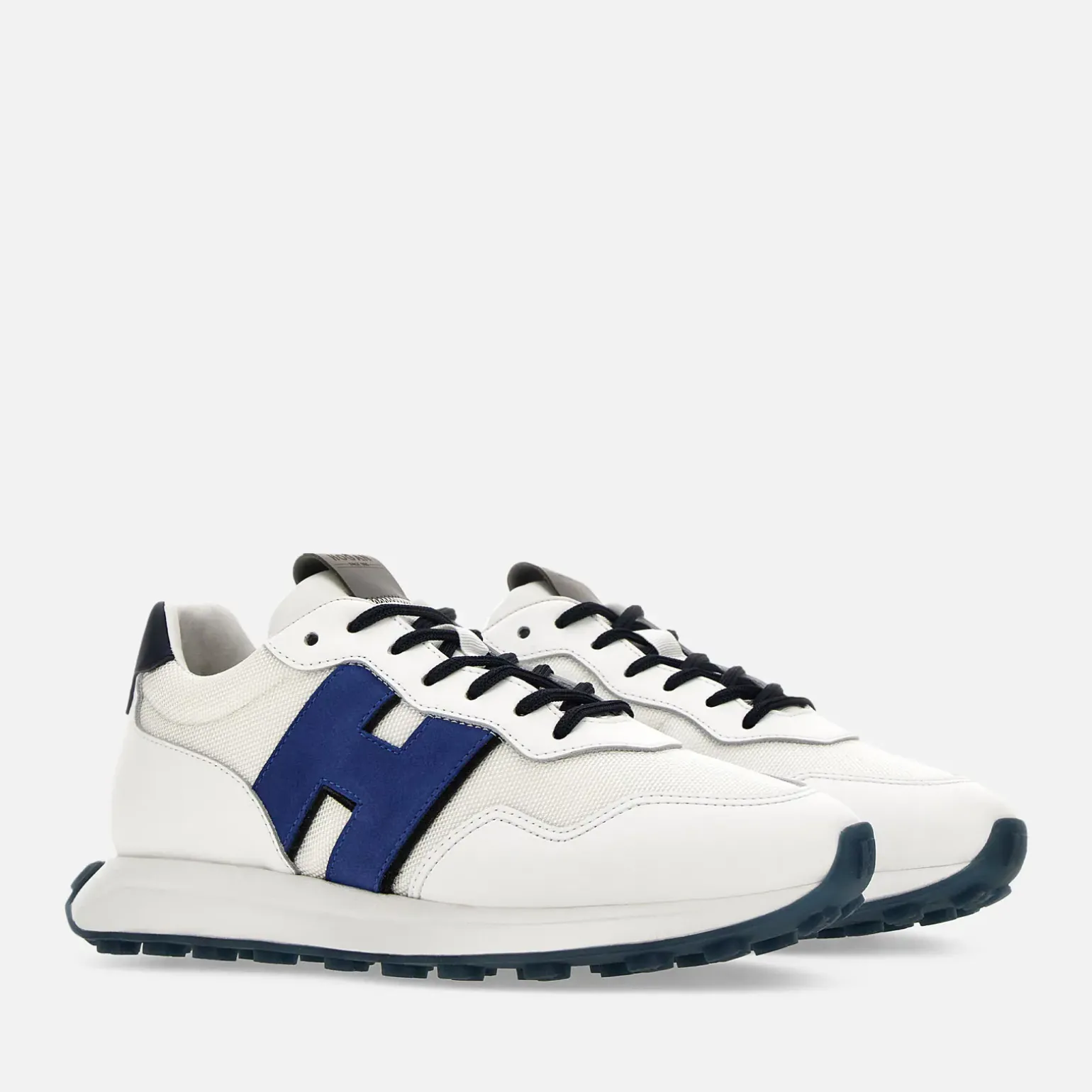 Sporty Sneakers*Hogan Sneakers H601 Blanc/ Bleu/ Noir