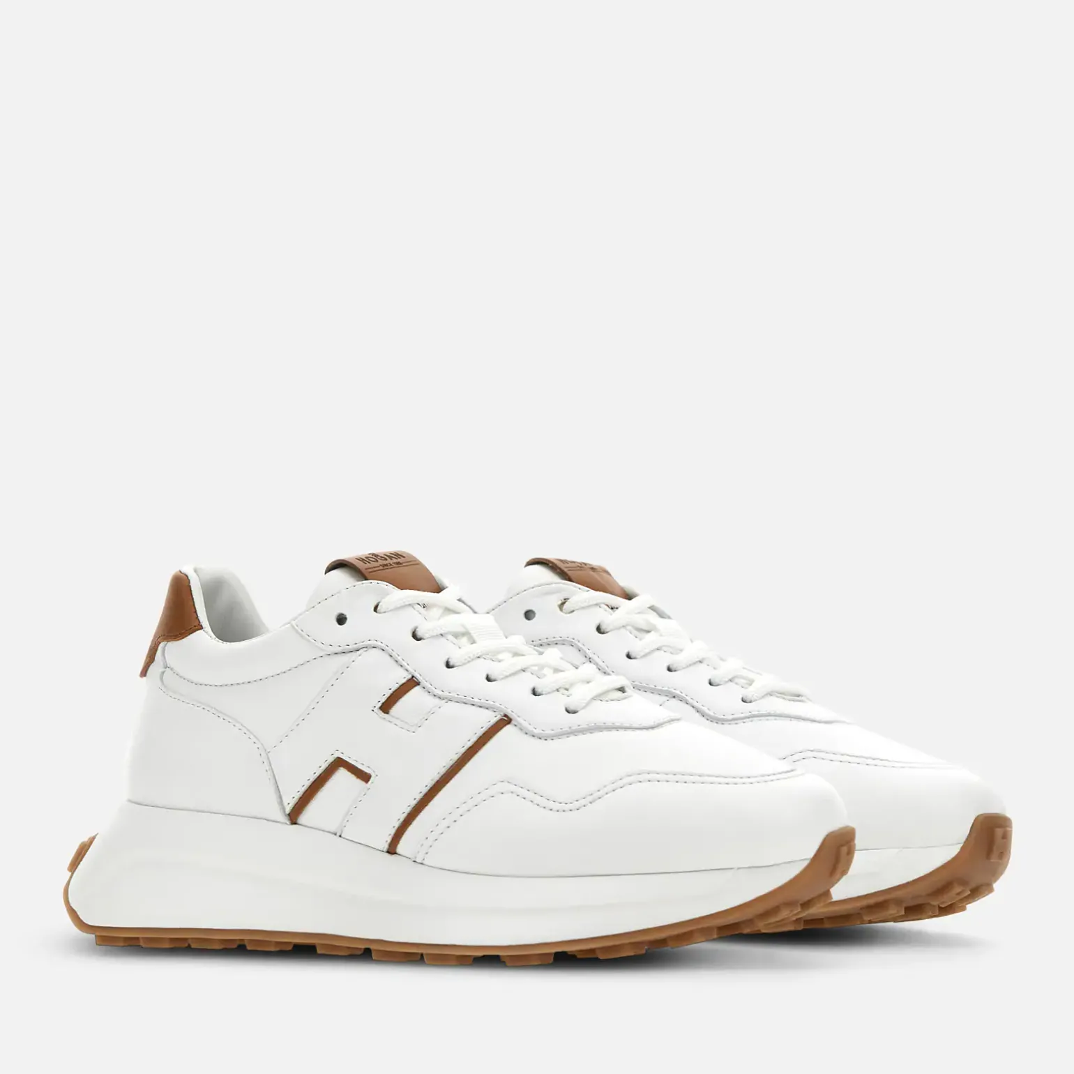 Sporty Sneakers*Hogan Sneakers H641 Blanc/ Beige