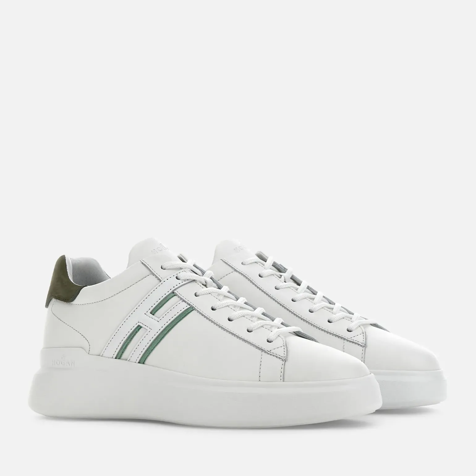 Maxi Sneakers*Hogan Sneakers H580 Blanc/ Vert/ Noir