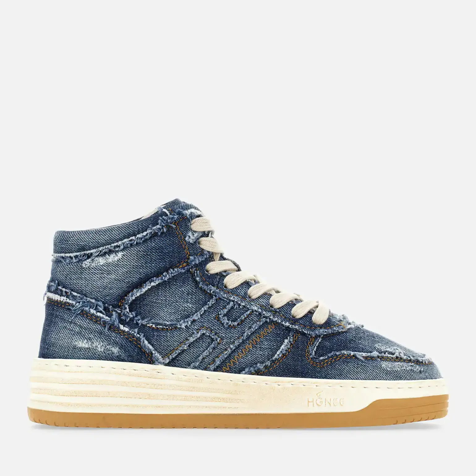 Hogan Basket*Hogan Sneakers H630 High Top Bleu