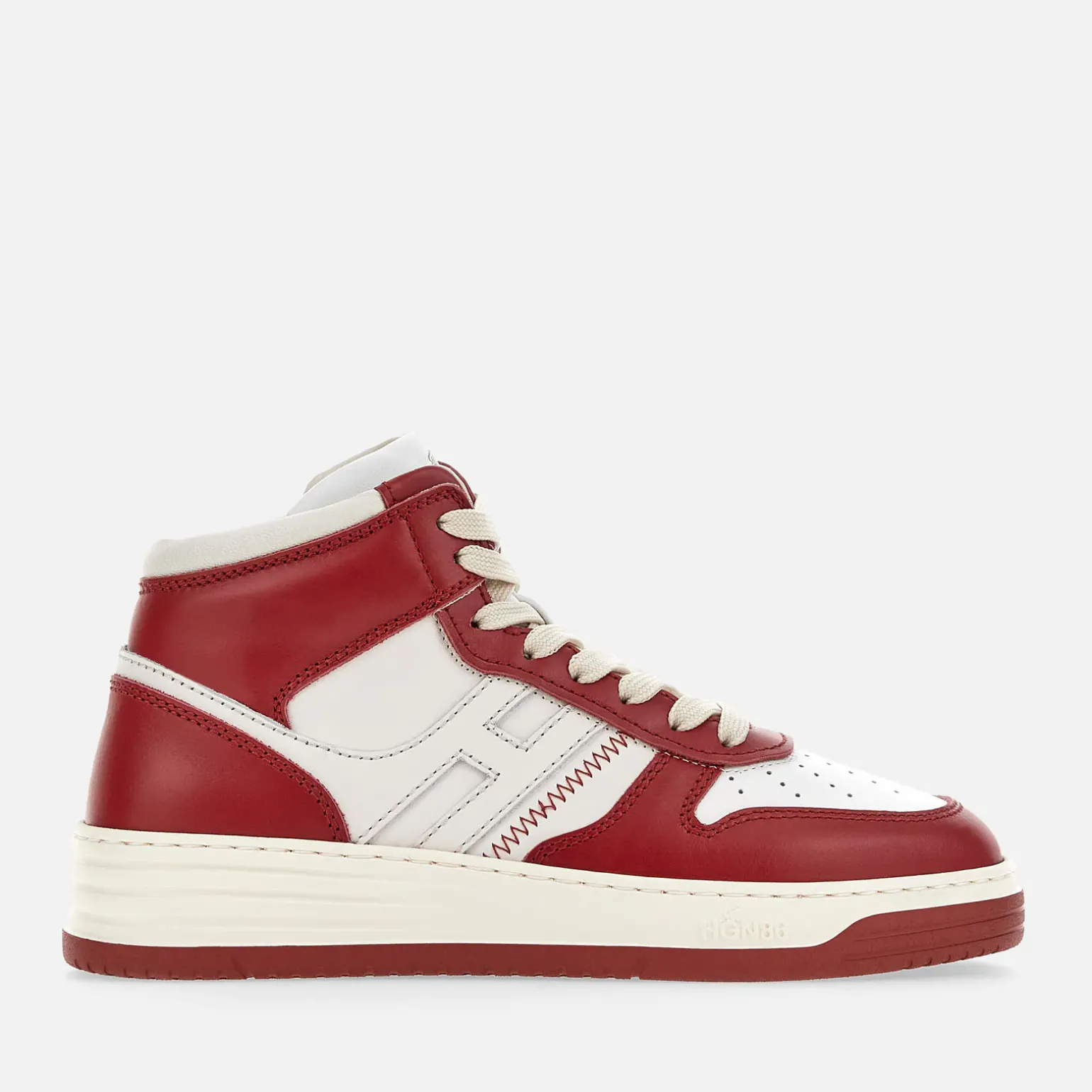 Hogan Basket*Hogan Sneakers H630 High Top Blanc/ Rouge