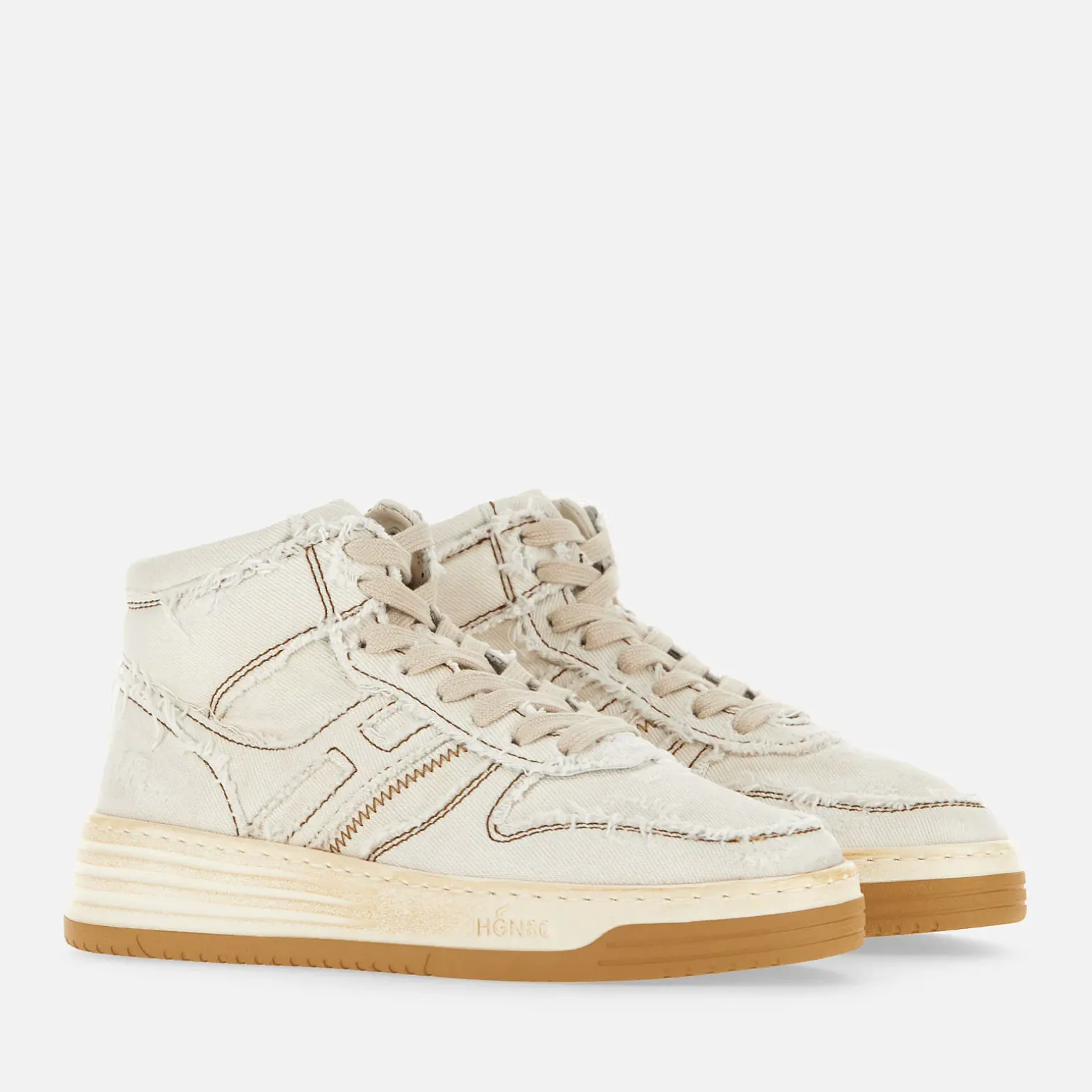 Hogan Basket*Hogan Sneakers H630 High Top Blanc