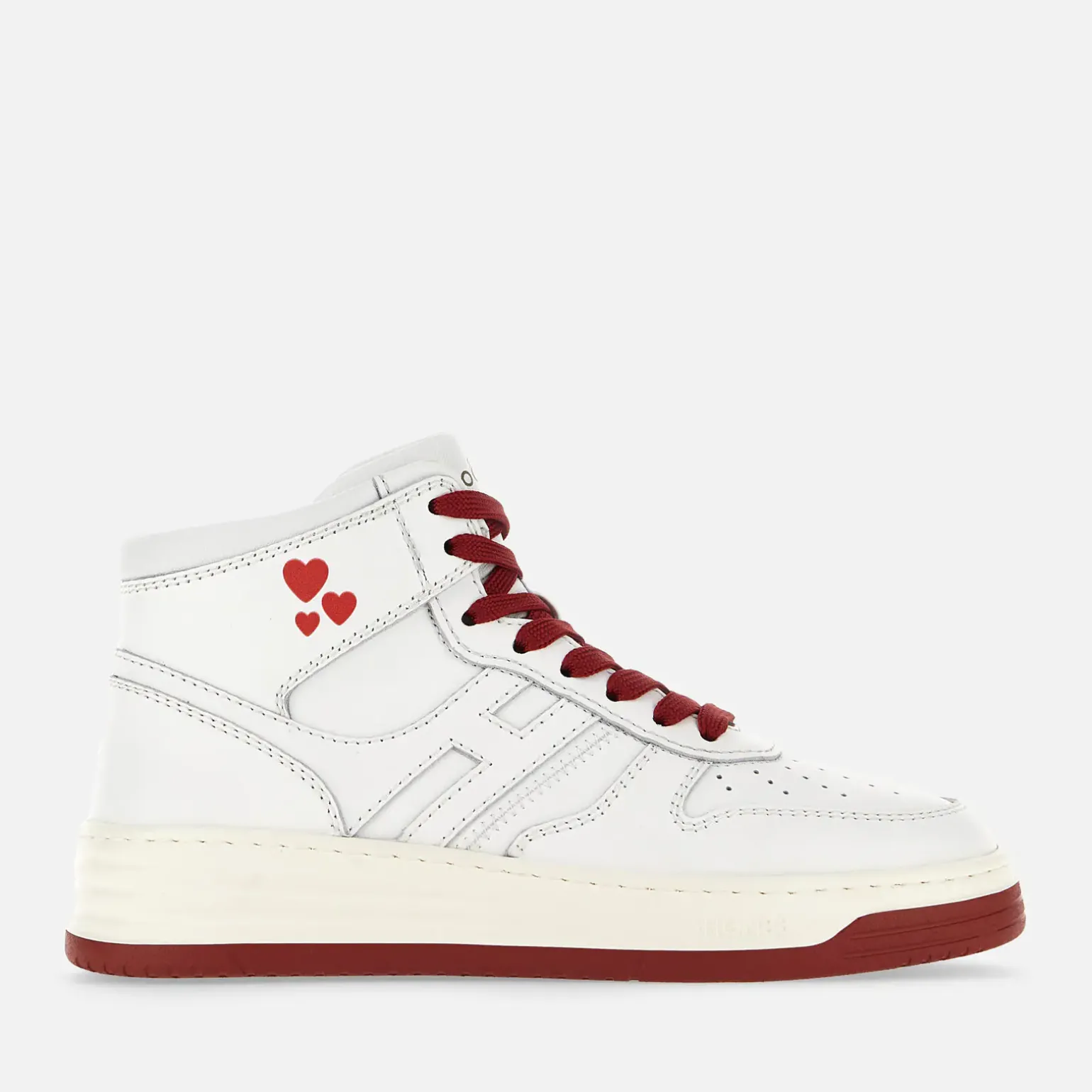 Hogan Basket*Hogan Sneakers H630 High Top - Saint Valentin Blanc