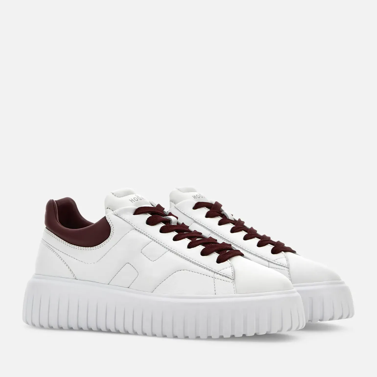 Maxi Sneakers*Hogan Sneakers H-Stripes Blanc/ Bordeaux