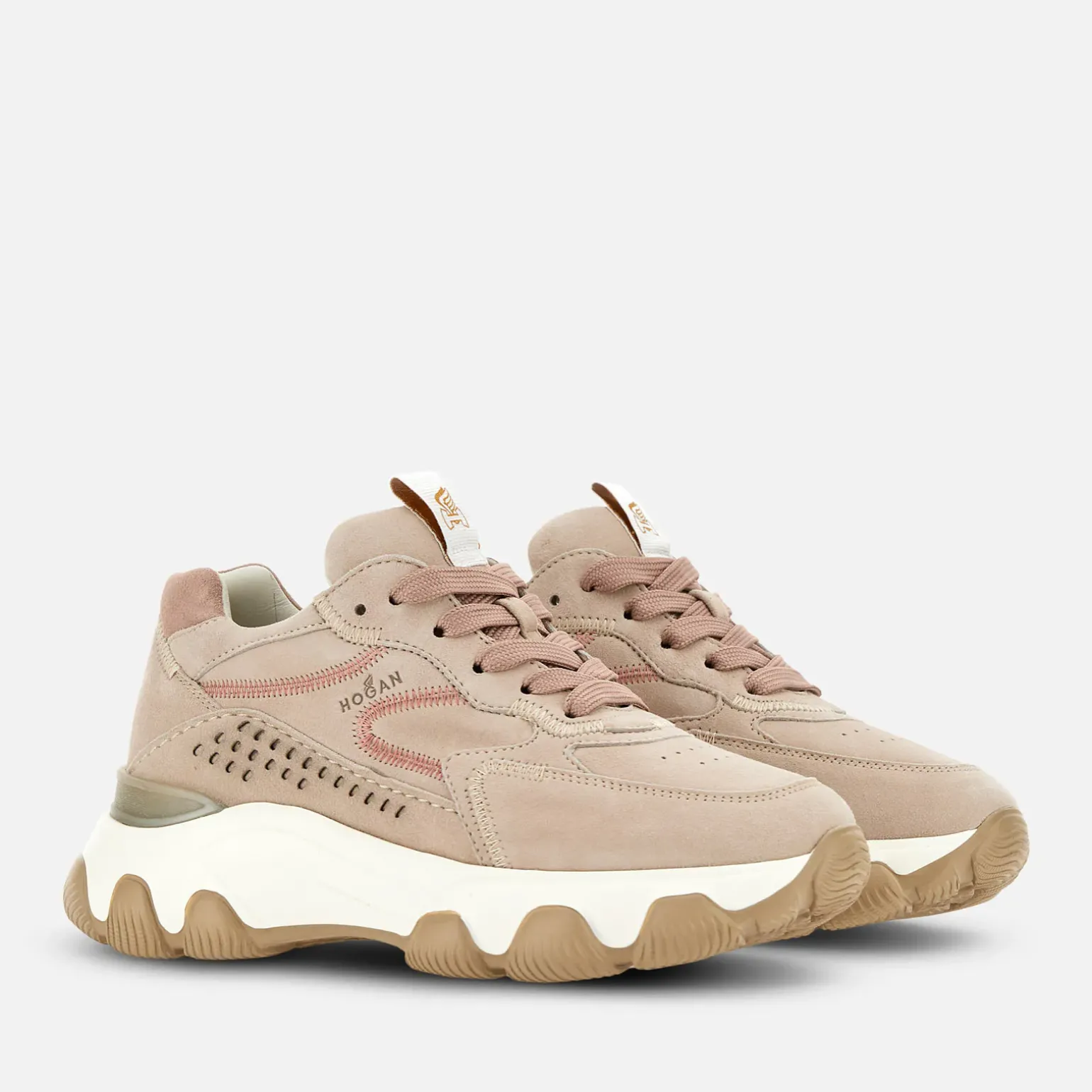 Chunky Sneakers*Hogan Sneakers Hyperactive Rose