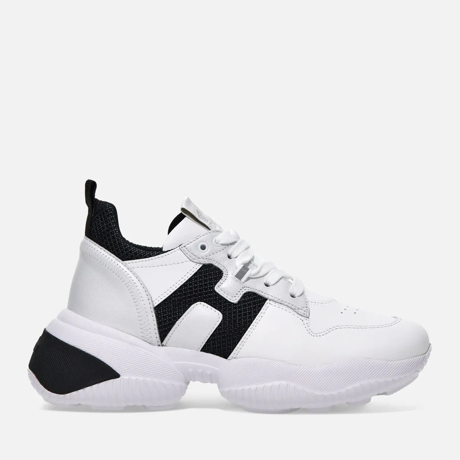 Chunky Sneakers*Hogan Sneakers Interaction Blanc/ Noir