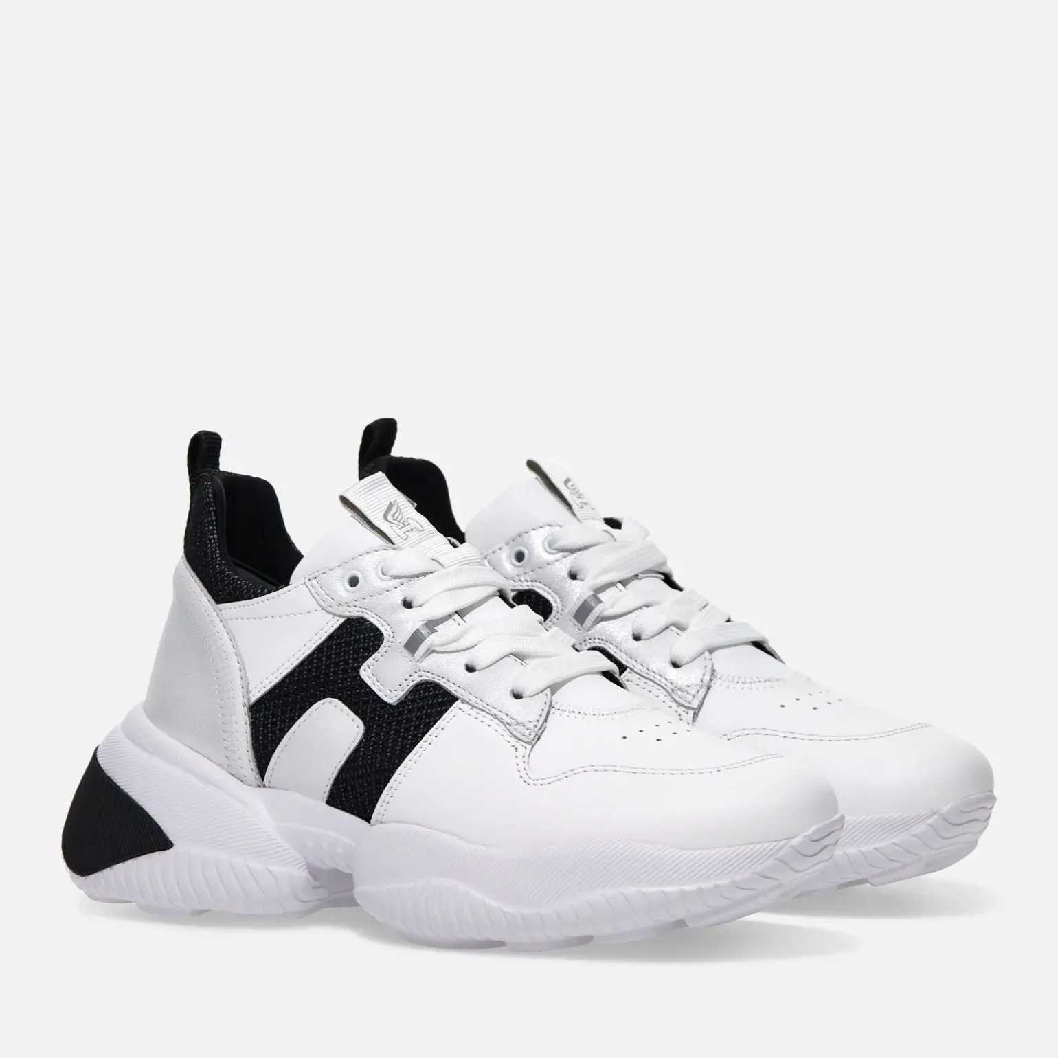 Chunky Sneakers*Hogan Sneakers Interaction Blanc/ Noir